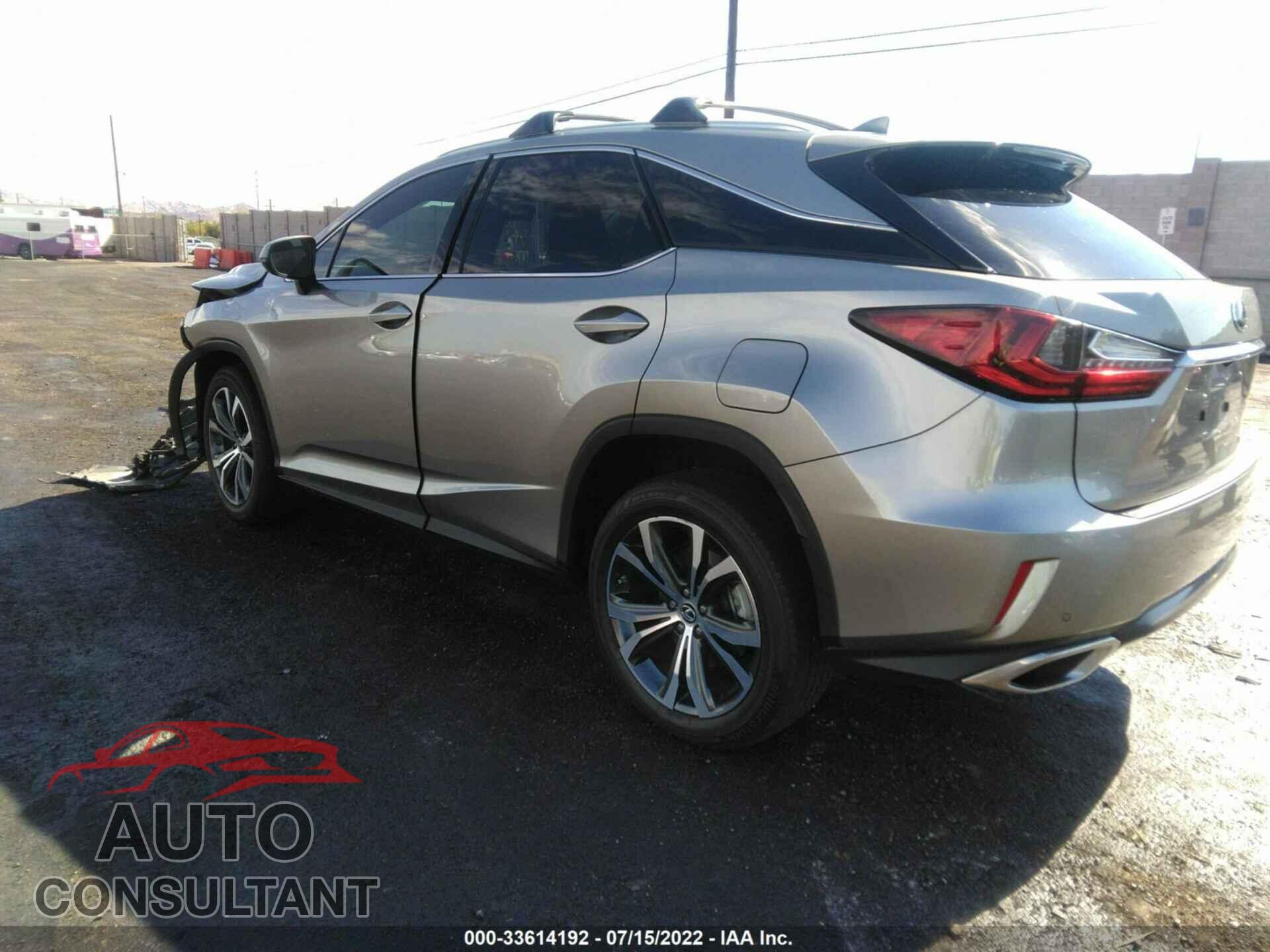 LEXUS RX 2019 - 2T2BZMCA3KC210154