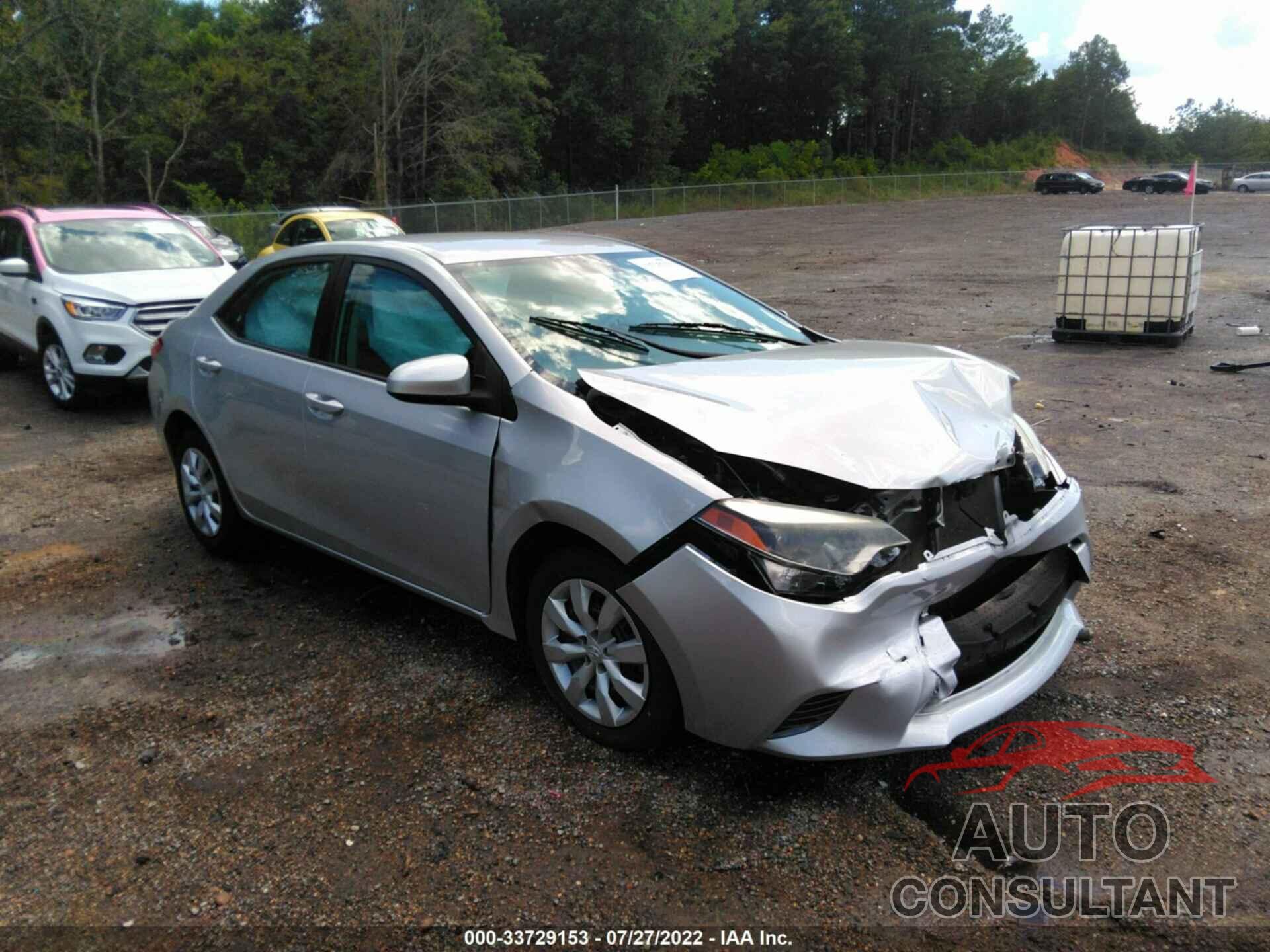 TOYOTA COROLLA 2016 - 5YFBURHE7GP529737