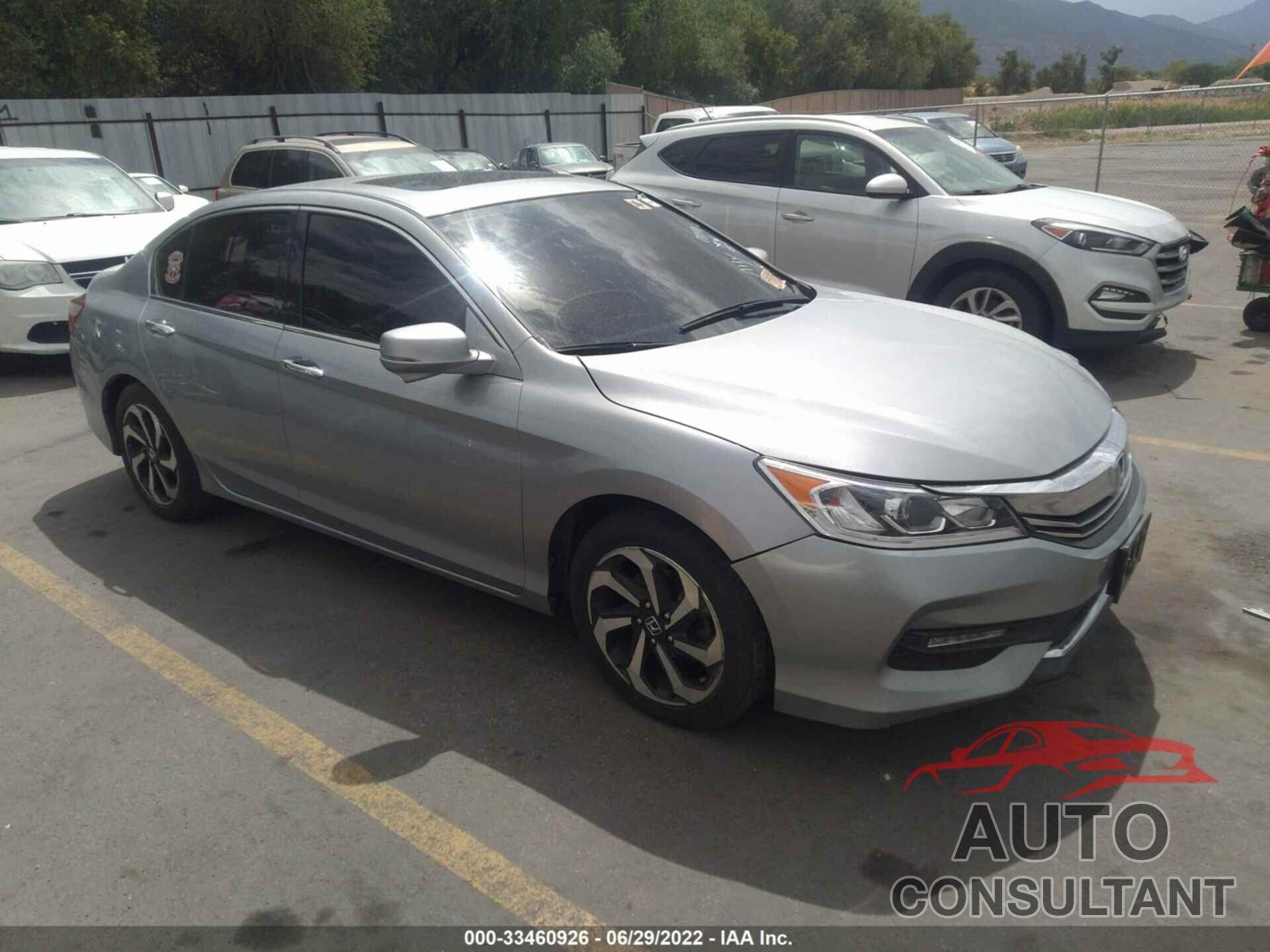 HONDA ACCORD SEDAN 2017 - 1HGCR3F83HA010398