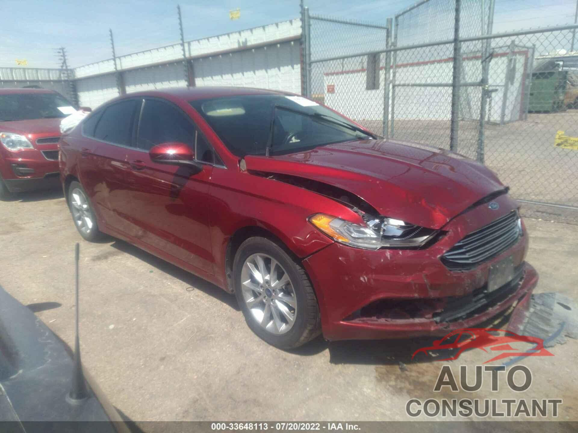 FORD FUSION 2017 - 3FA6P0HD2HR246790