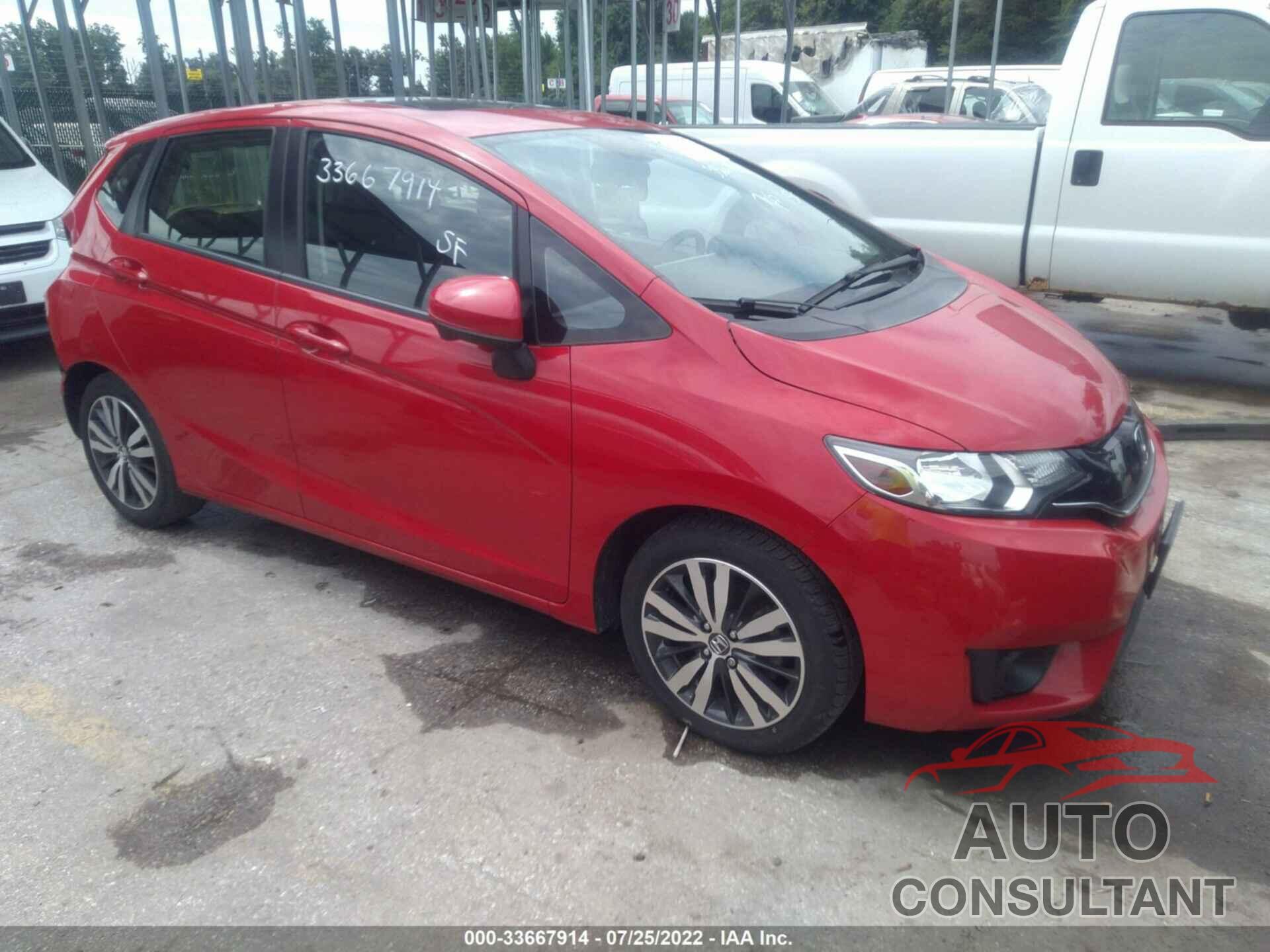 HONDA FIT 2016 - JHMGK5H71GX042779