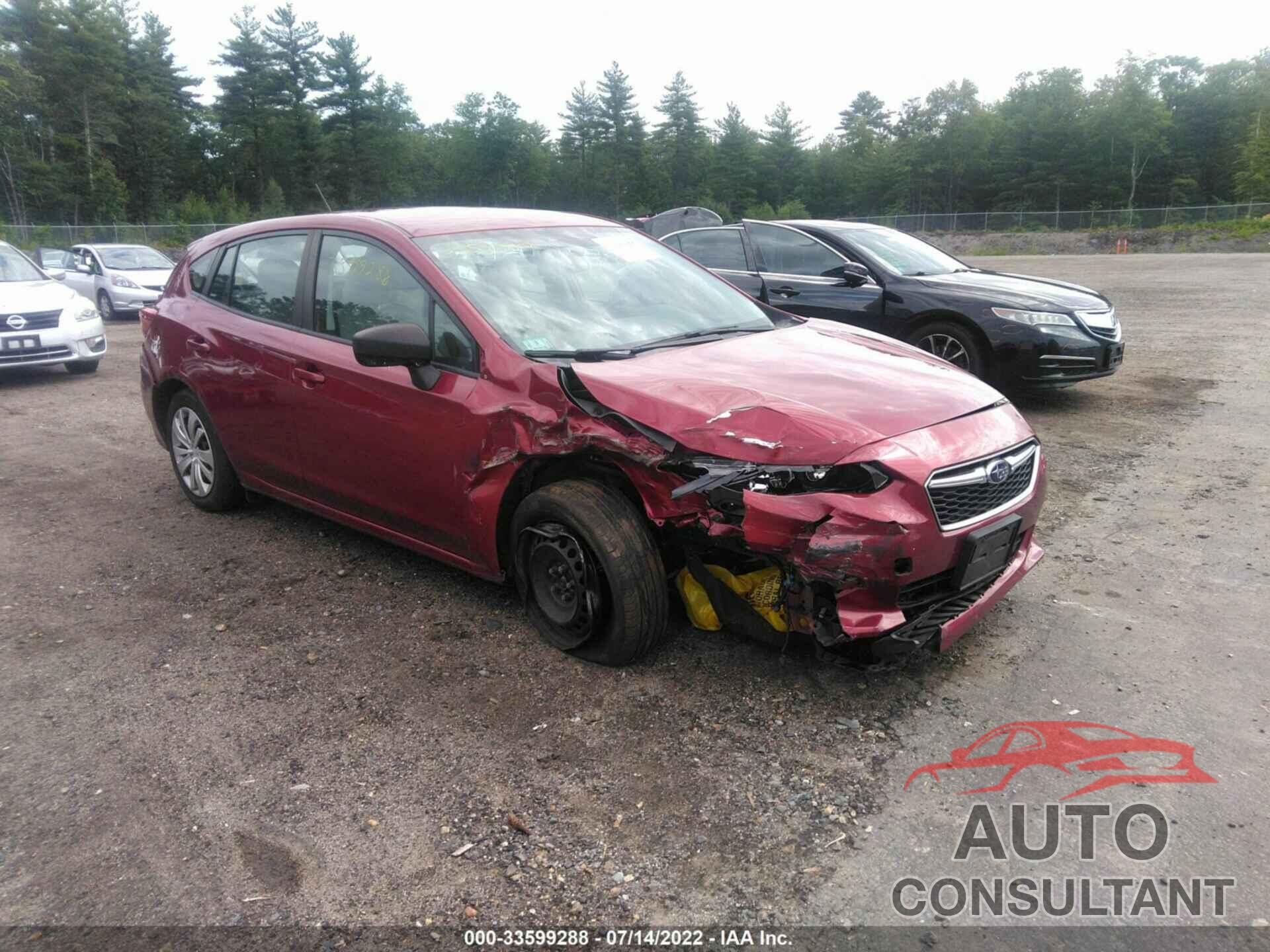 SUBARU IMPREZA 2019 - 4S3GTAA62K3727933