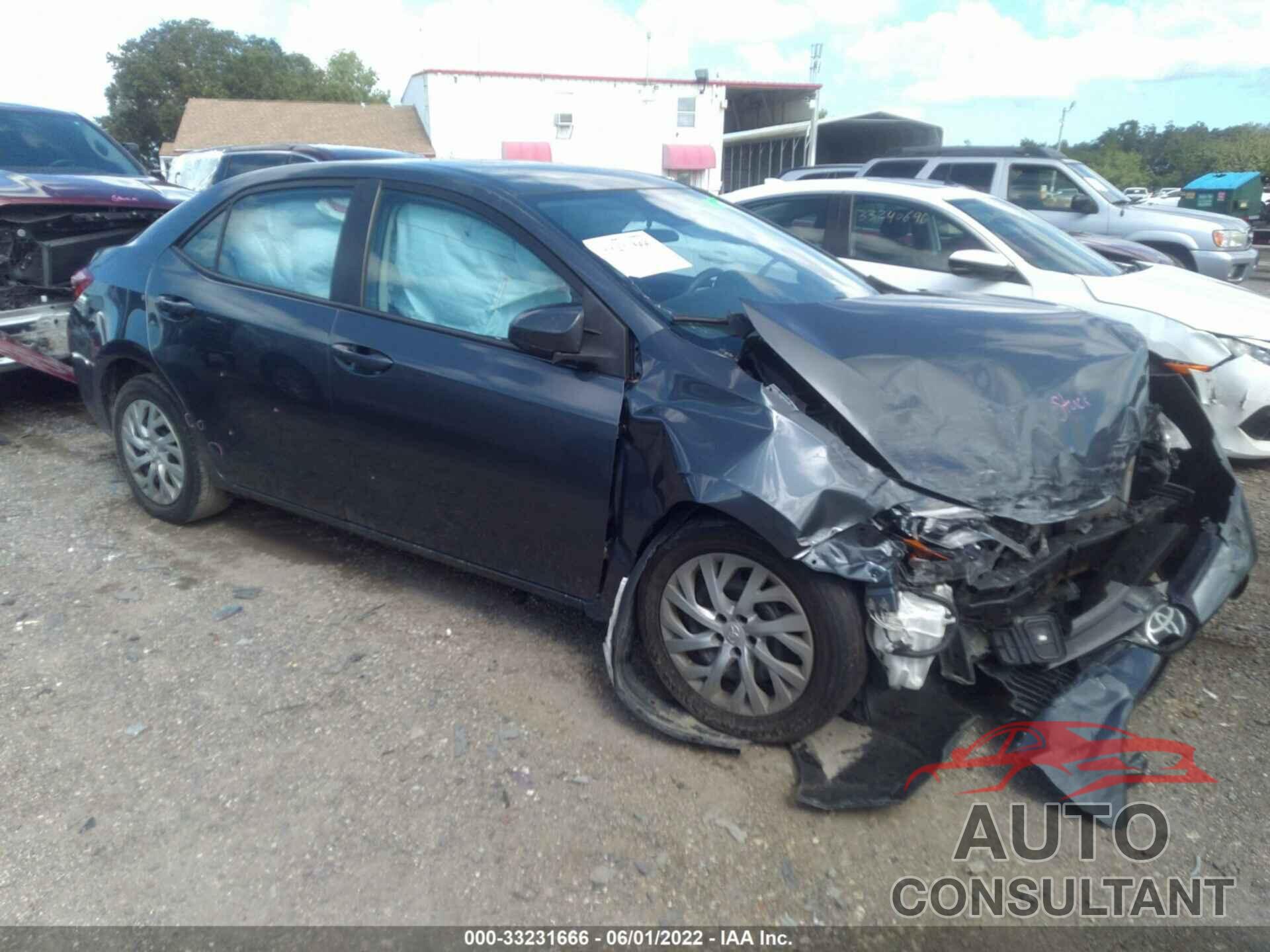 TOYOTA COROLLA 2018 - 2T1BURHE6JC116313
