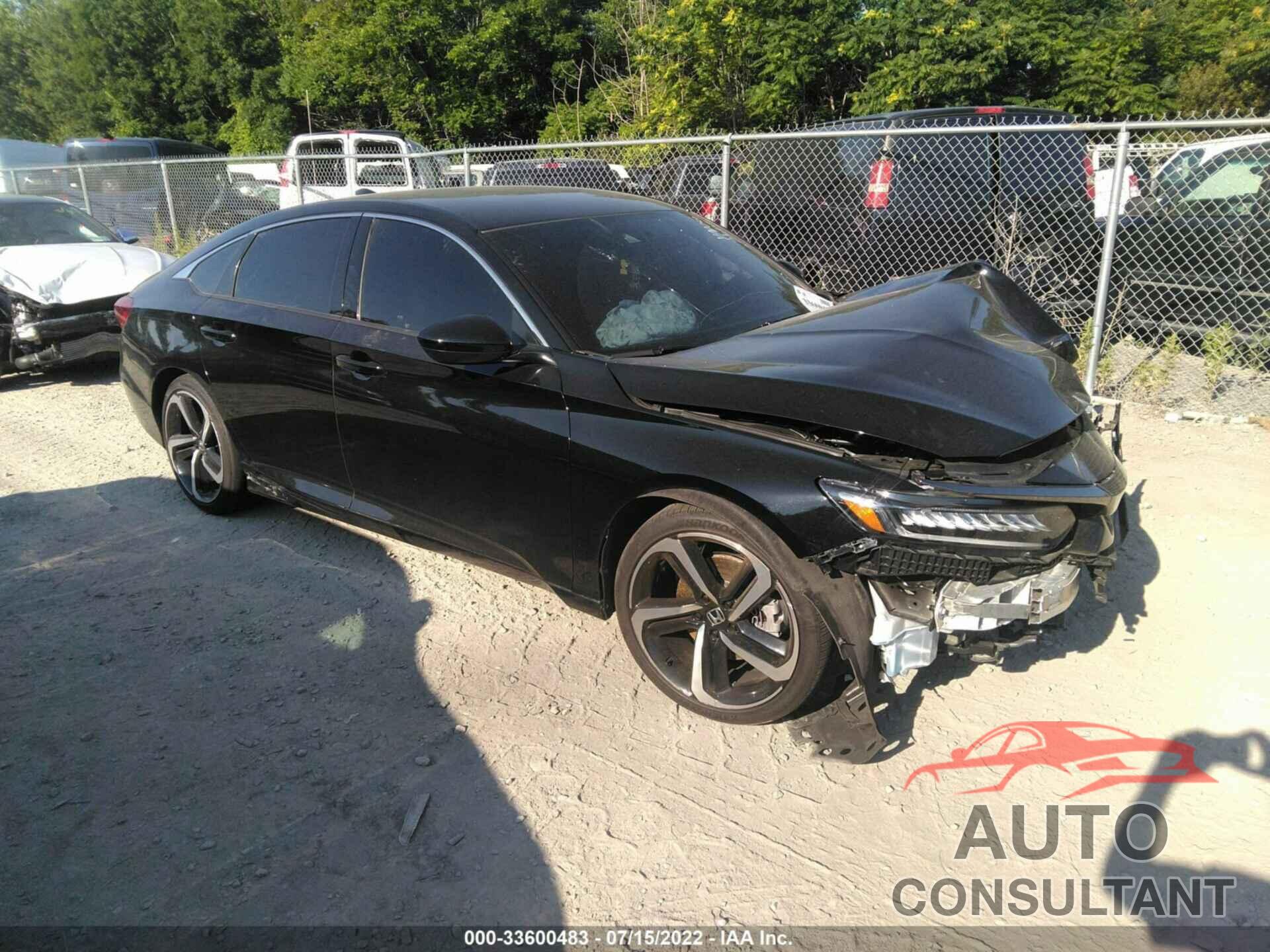 HONDA ACCORD SEDAN 2022 - 1HGCV1F42NA034507