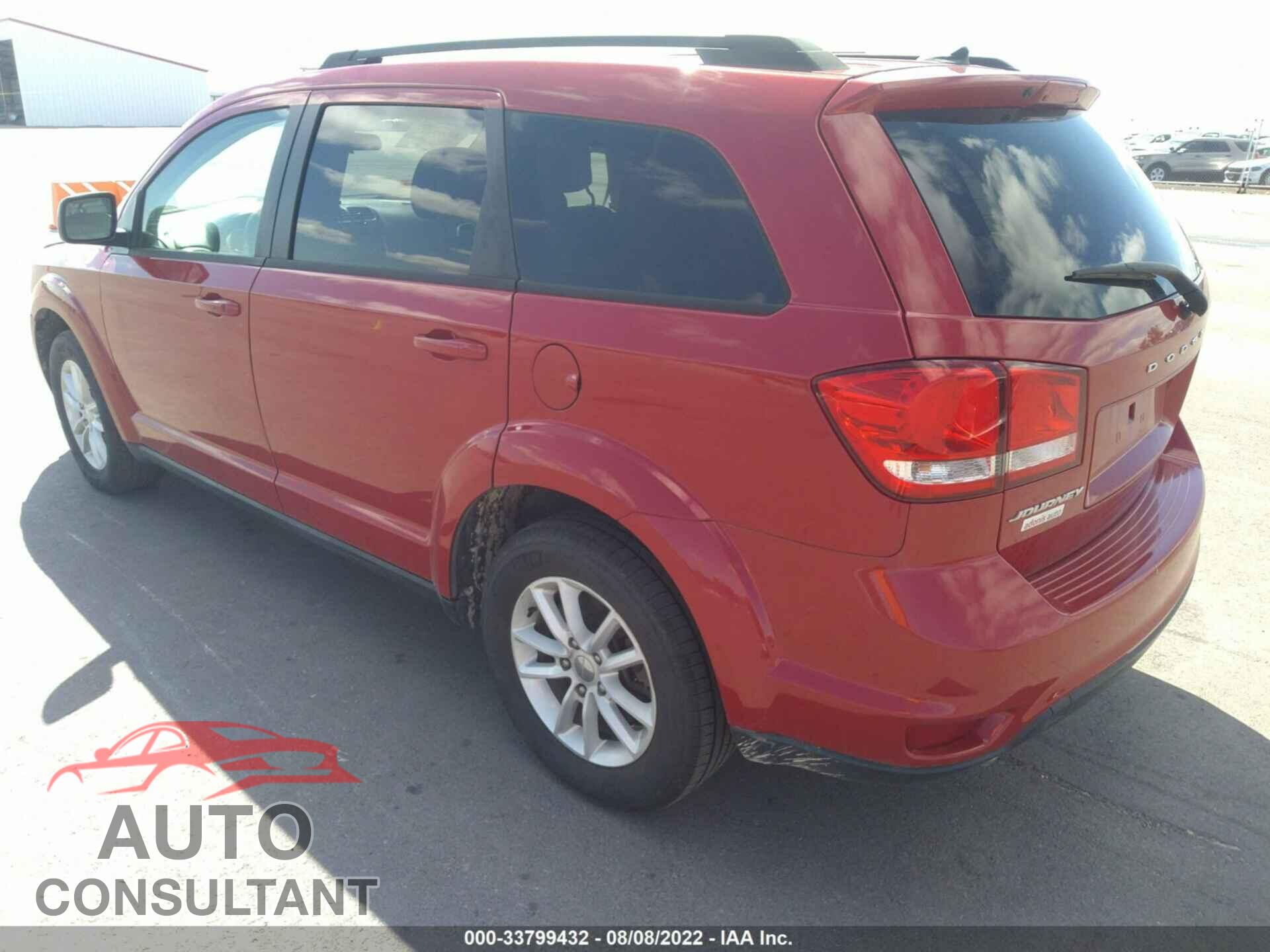 DODGE JOURNEY 2016 - 3C4PDCBG0GT224347