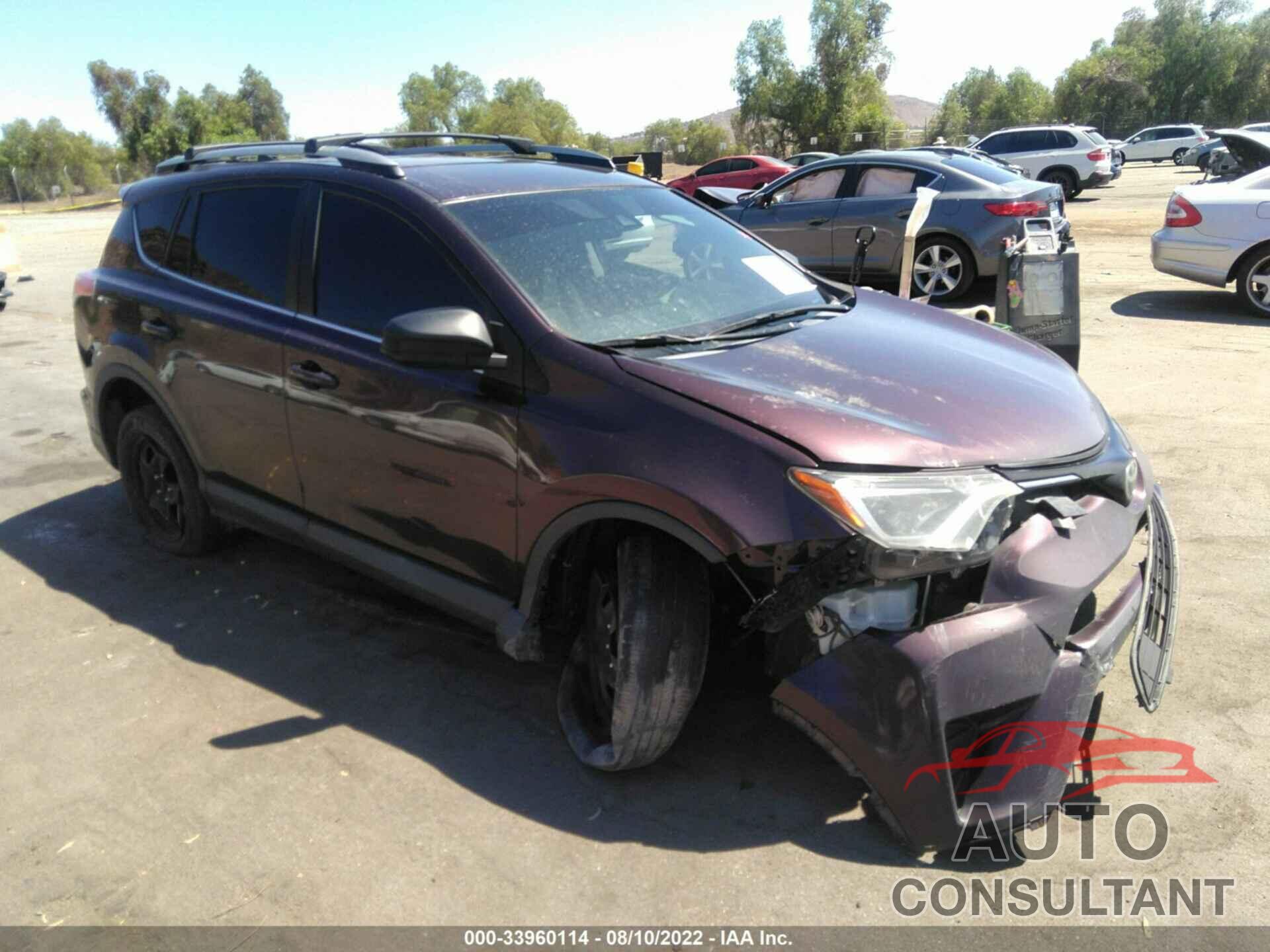 TOYOTA RAV4 2018 - 2T3ZFREV3JW483219