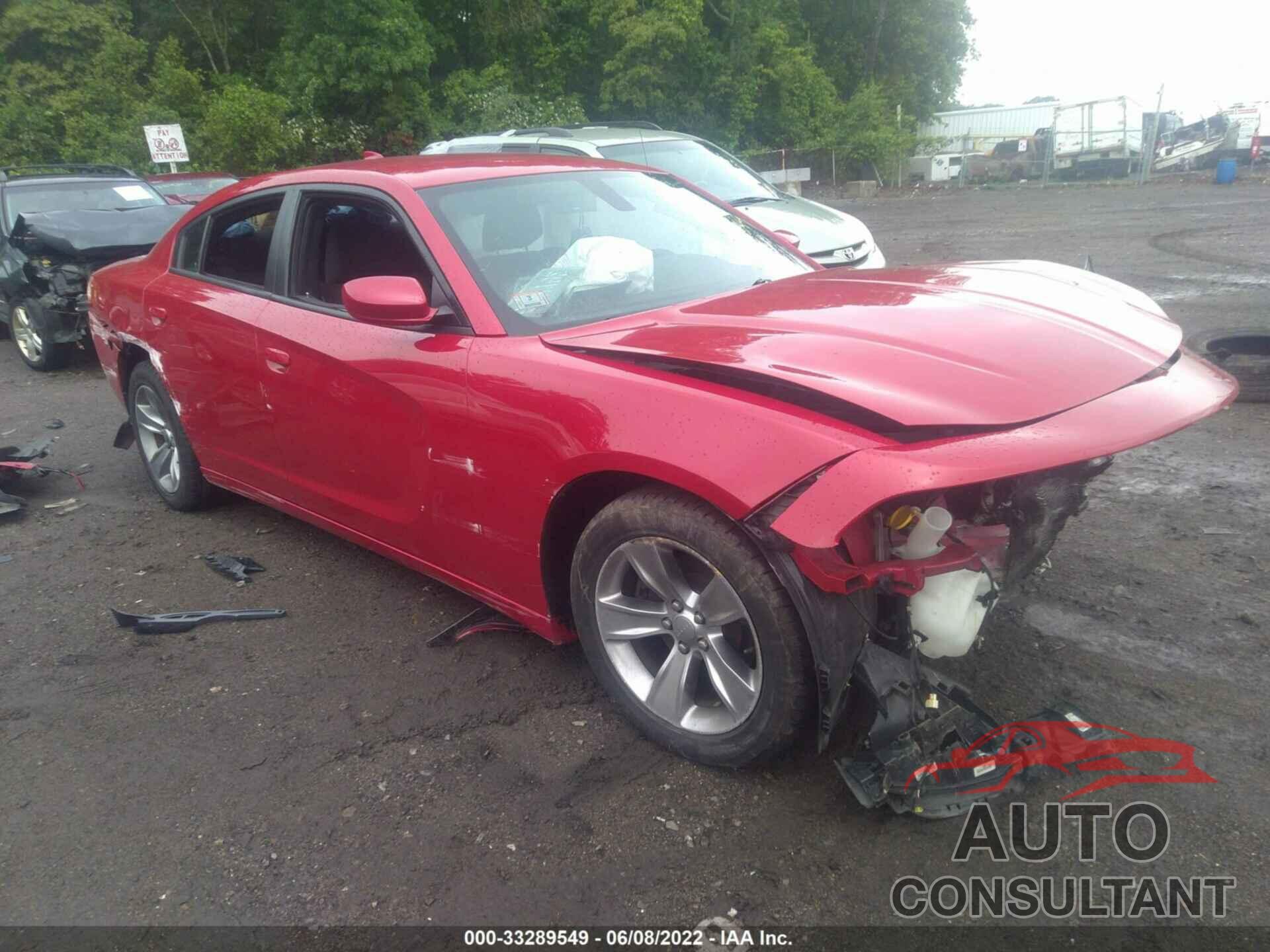 DODGE CHARGER 2016 - 2C3CDXHG3GH350101