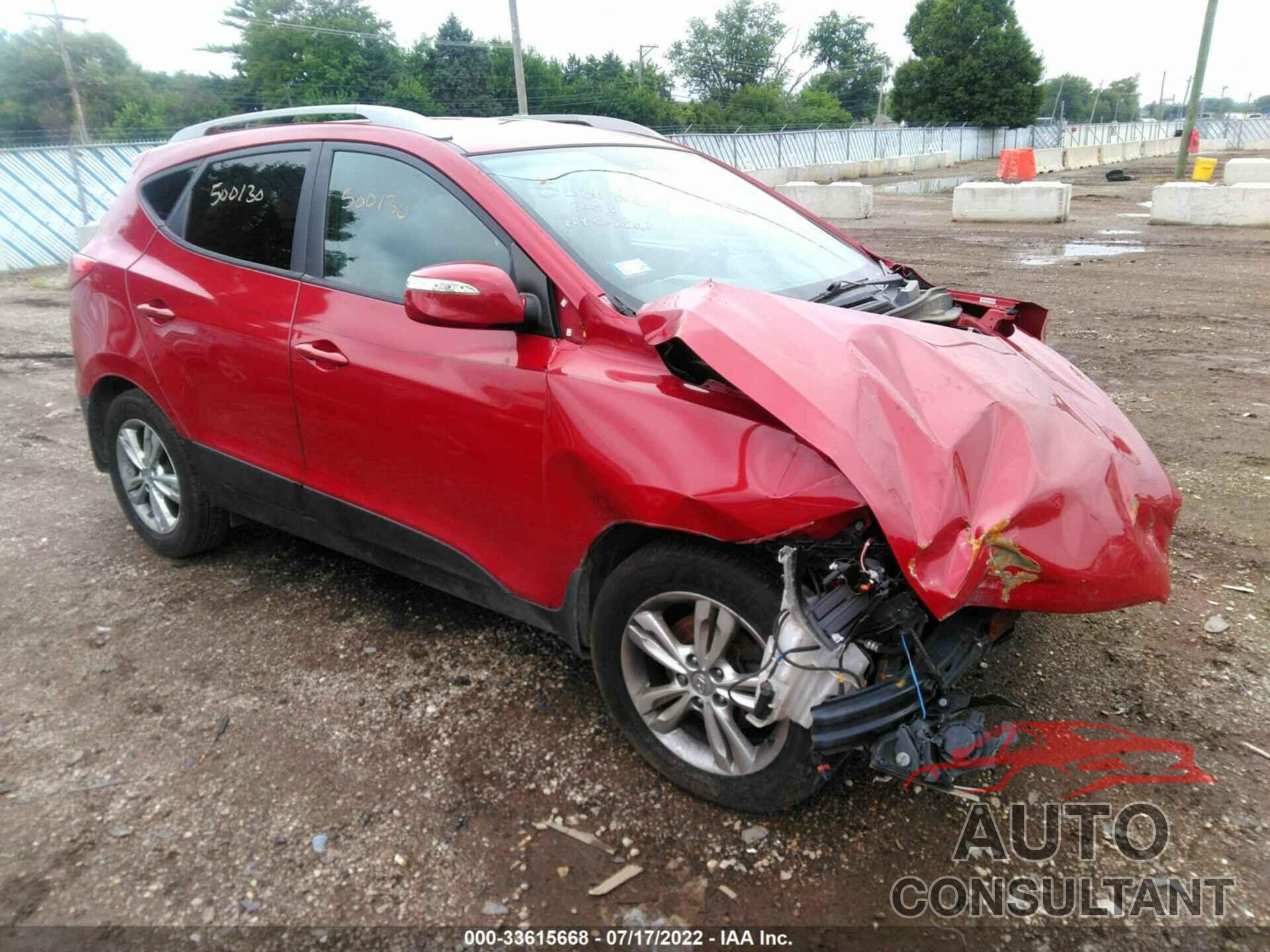 HYUNDAI TUCSON 2013 - KM8JUCACXDU686206