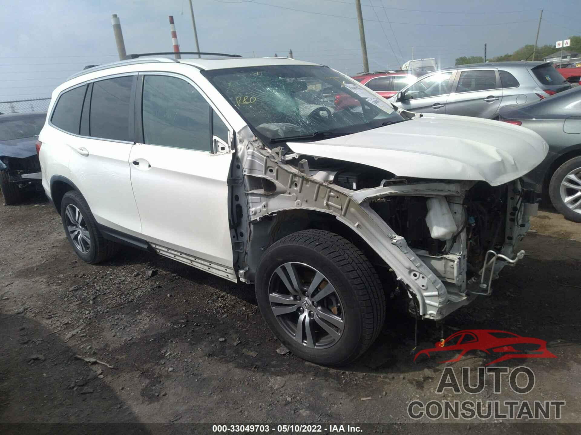HONDA PILOT 2016 - 5FNYF6H53GB070592