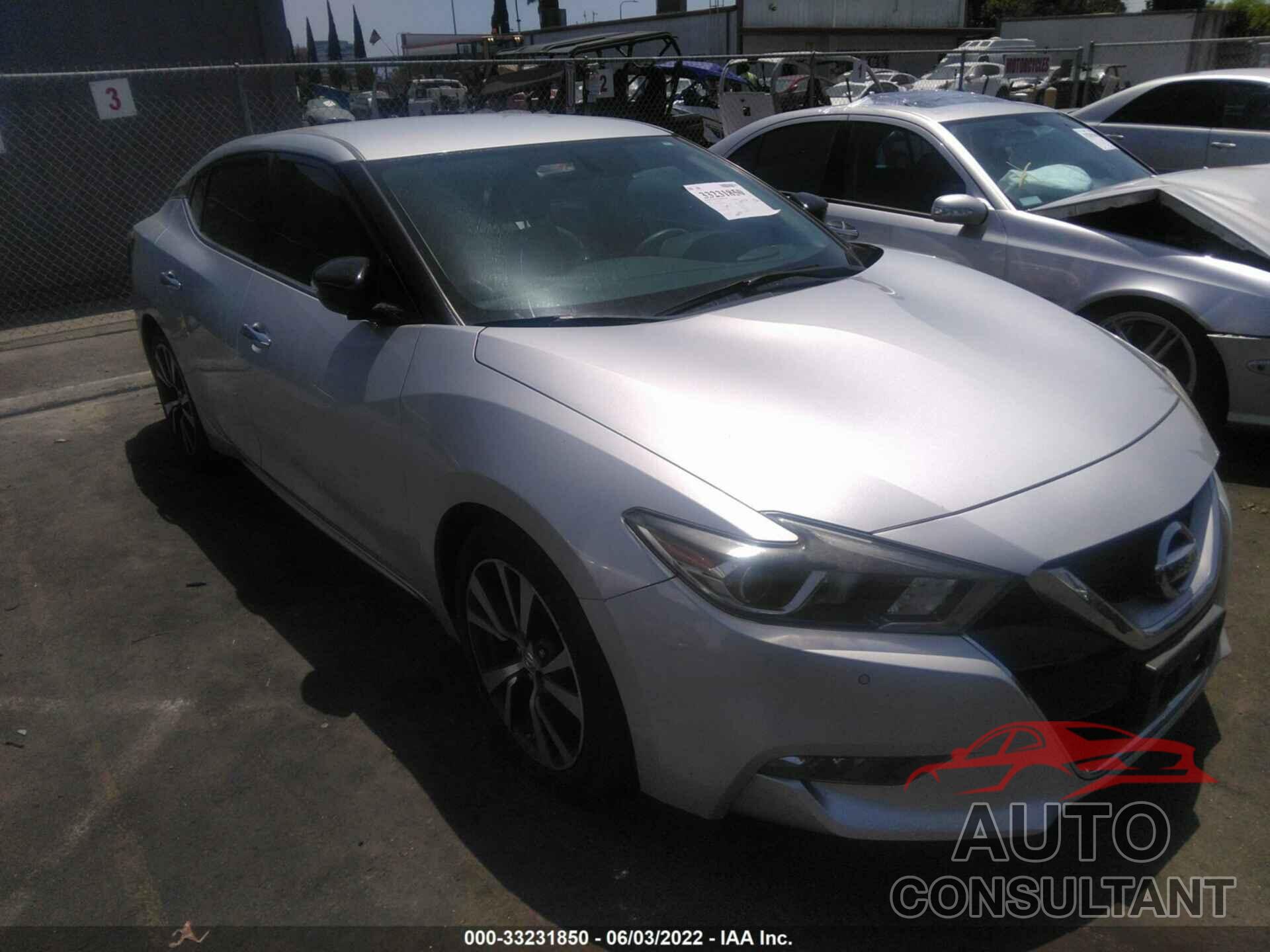 NISSAN MAXIMA 2017 - 1N4AA6AP9HC424891