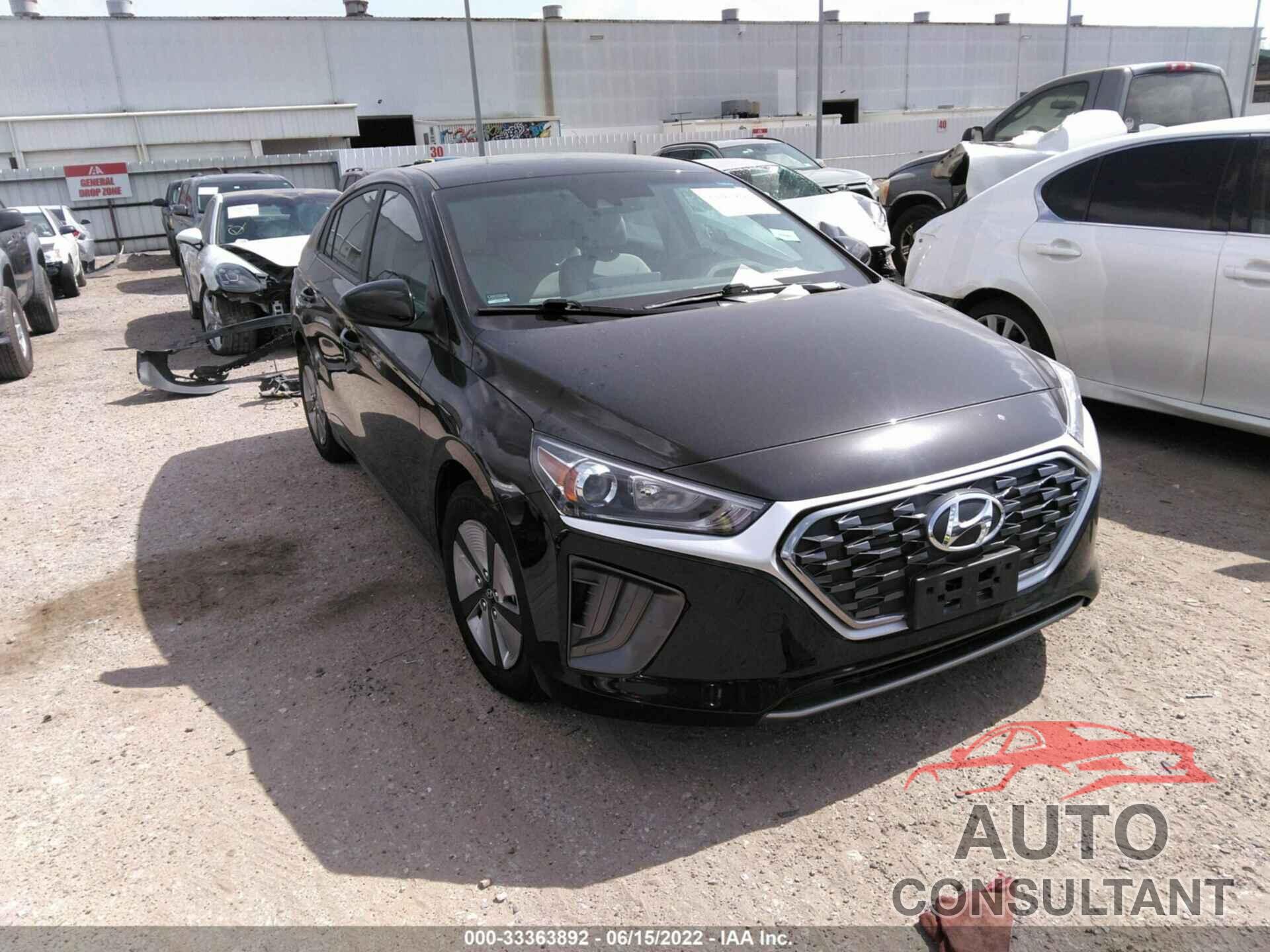 HYUNDAI IONIQ HYBRID 2021 - KMHC65LC2MU250381