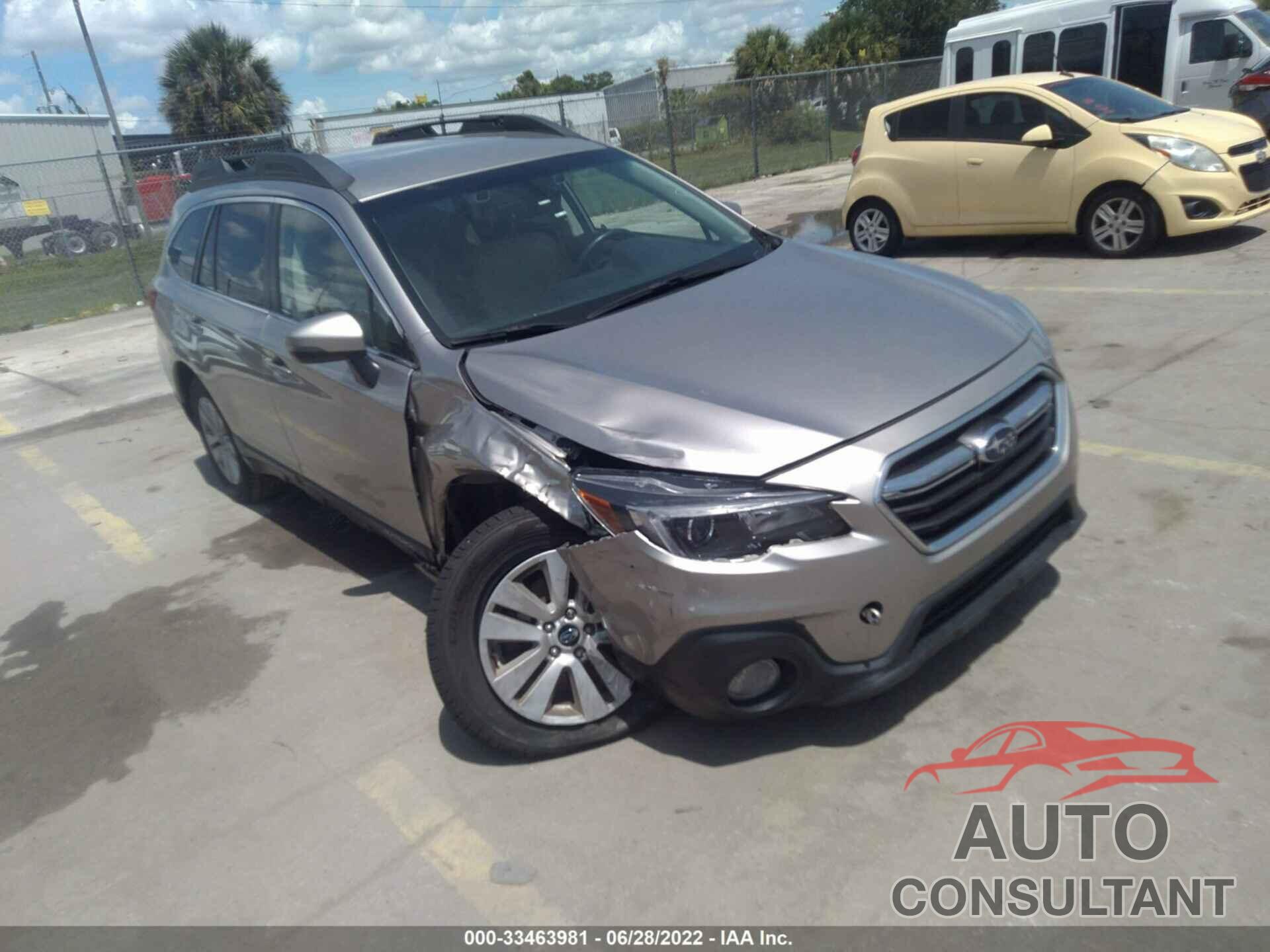 SUBARU OUTBACK 2019 - 4S4BSAFC5K3379892