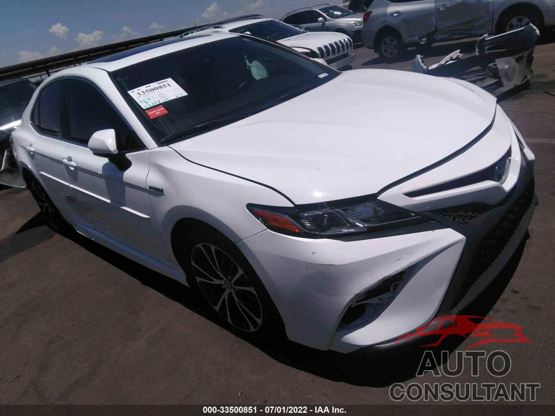 TOYOTA CAMRY 2020 - 4T1J31AK4LU543832