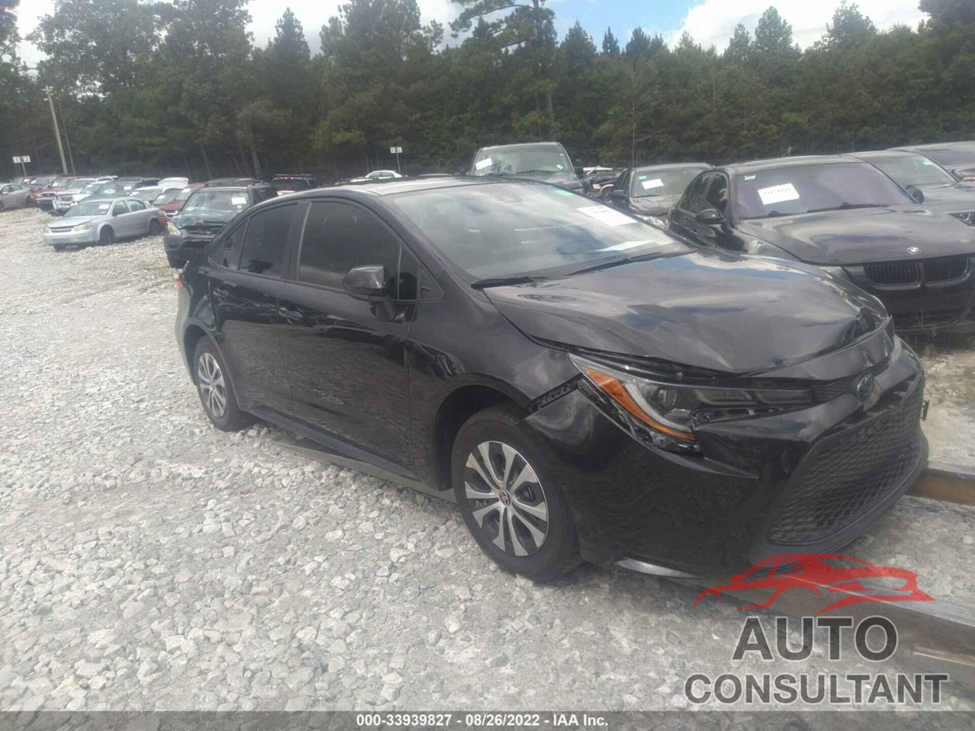 TOYOTA COROLLA 2022 - JTDEAMDE7NJ049763
