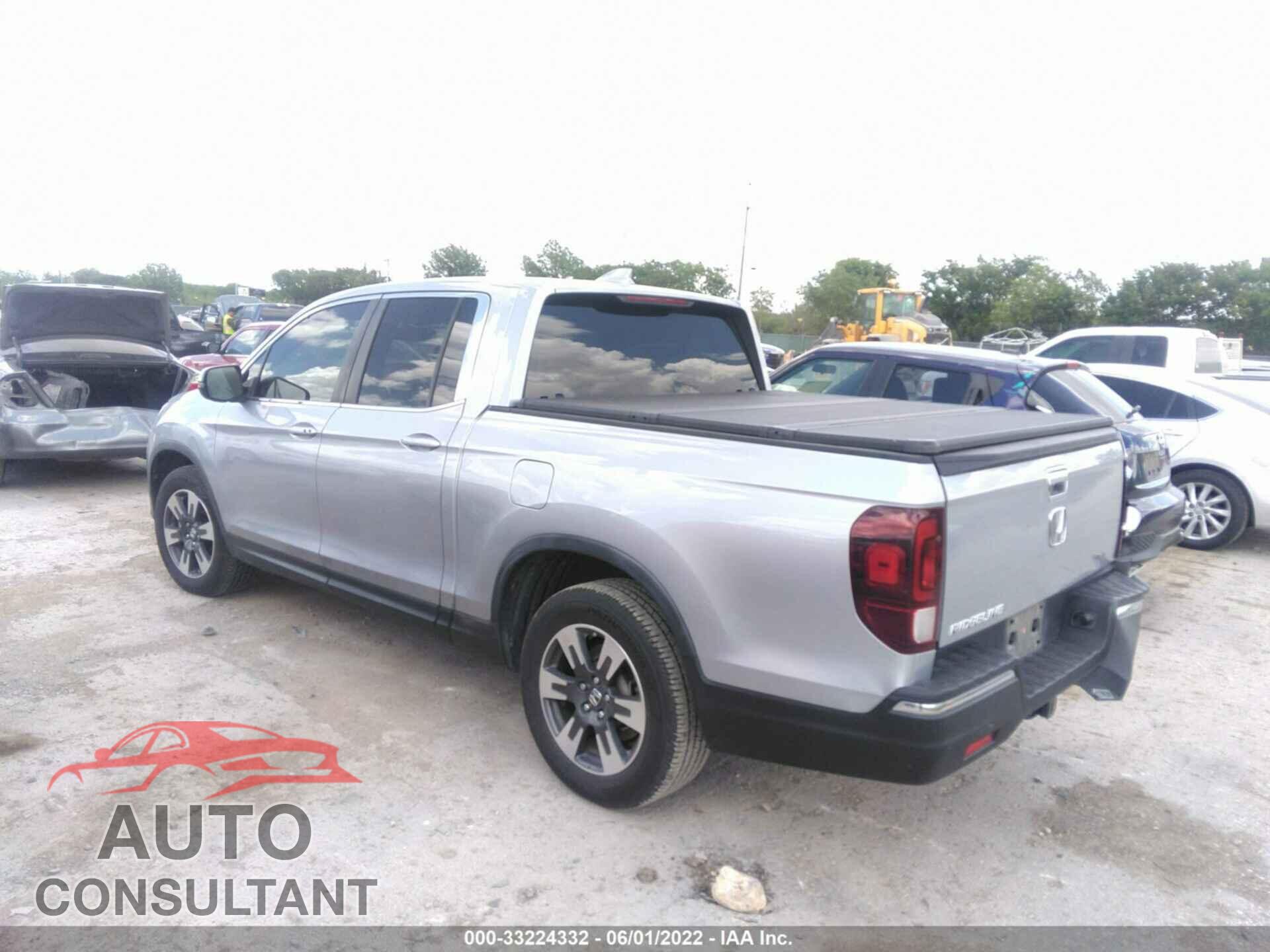 HONDA RIDGELINE 2017 - 5FPYK2F65HB004943
