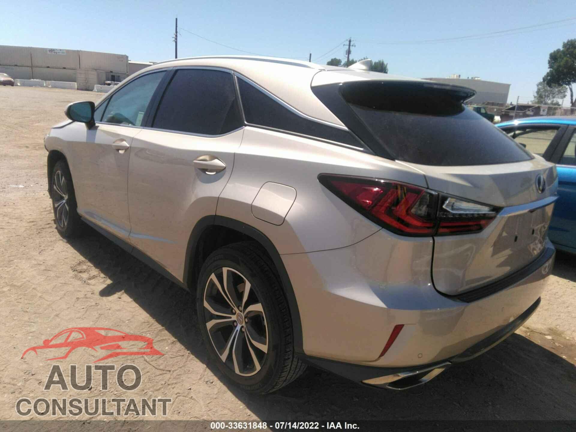 LEXUS RX 2017 - 2T2ZZMCAXHC091705