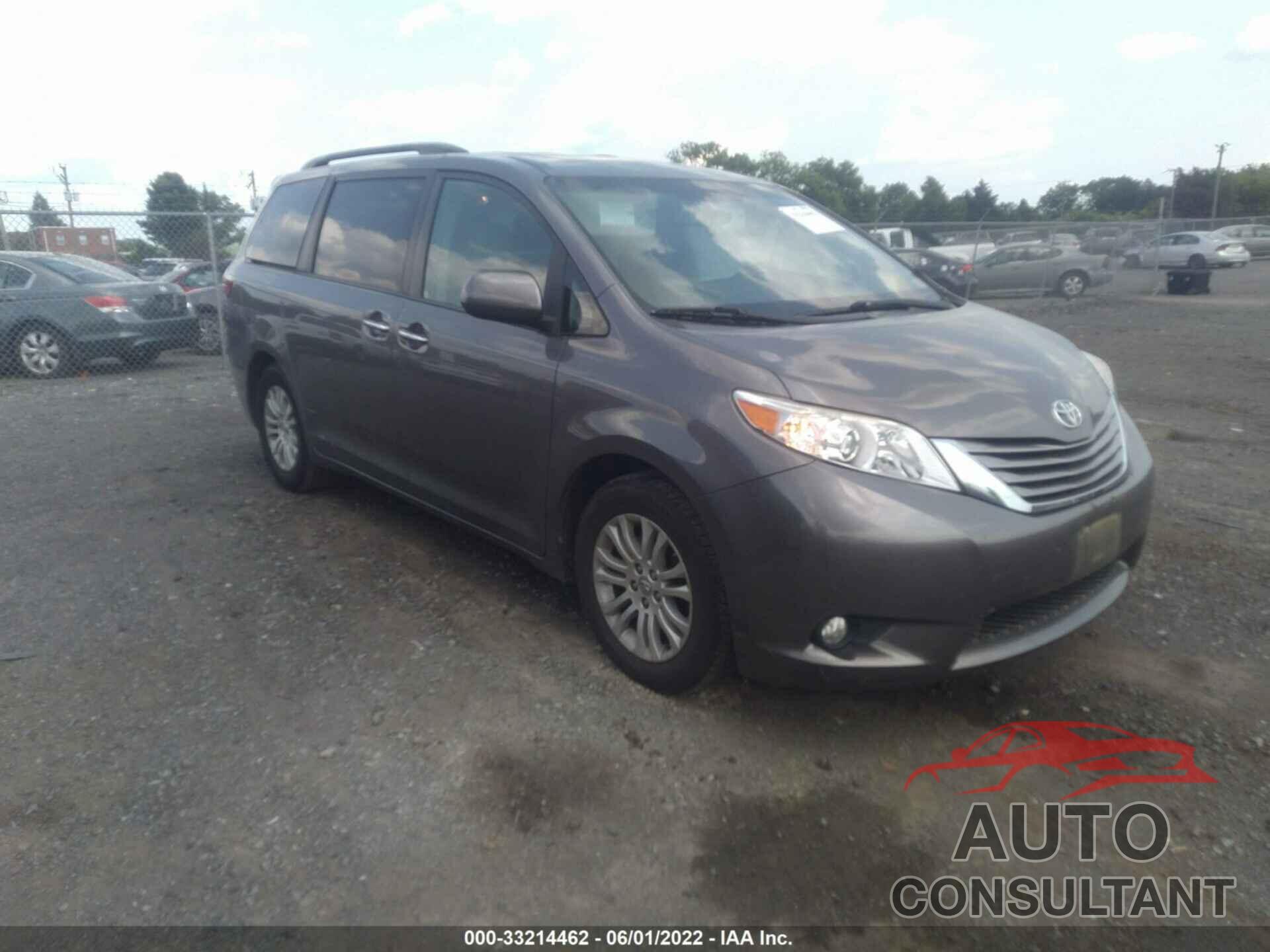 TOYOTA SIENNA 2017 - 5TDYZ3DC6HS798849