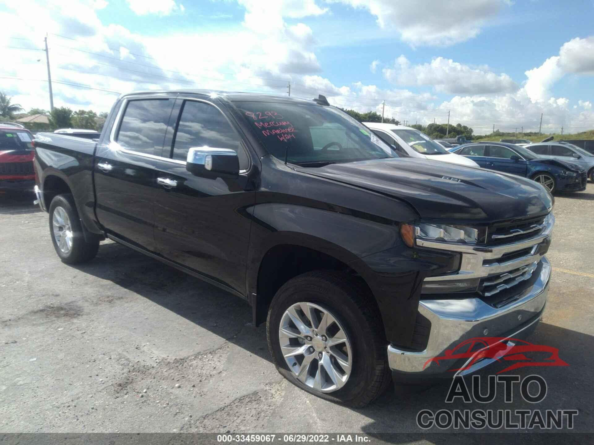 CHEVROLET SILVERADO 1500 2020 - 3GCUYGEL4LG378277