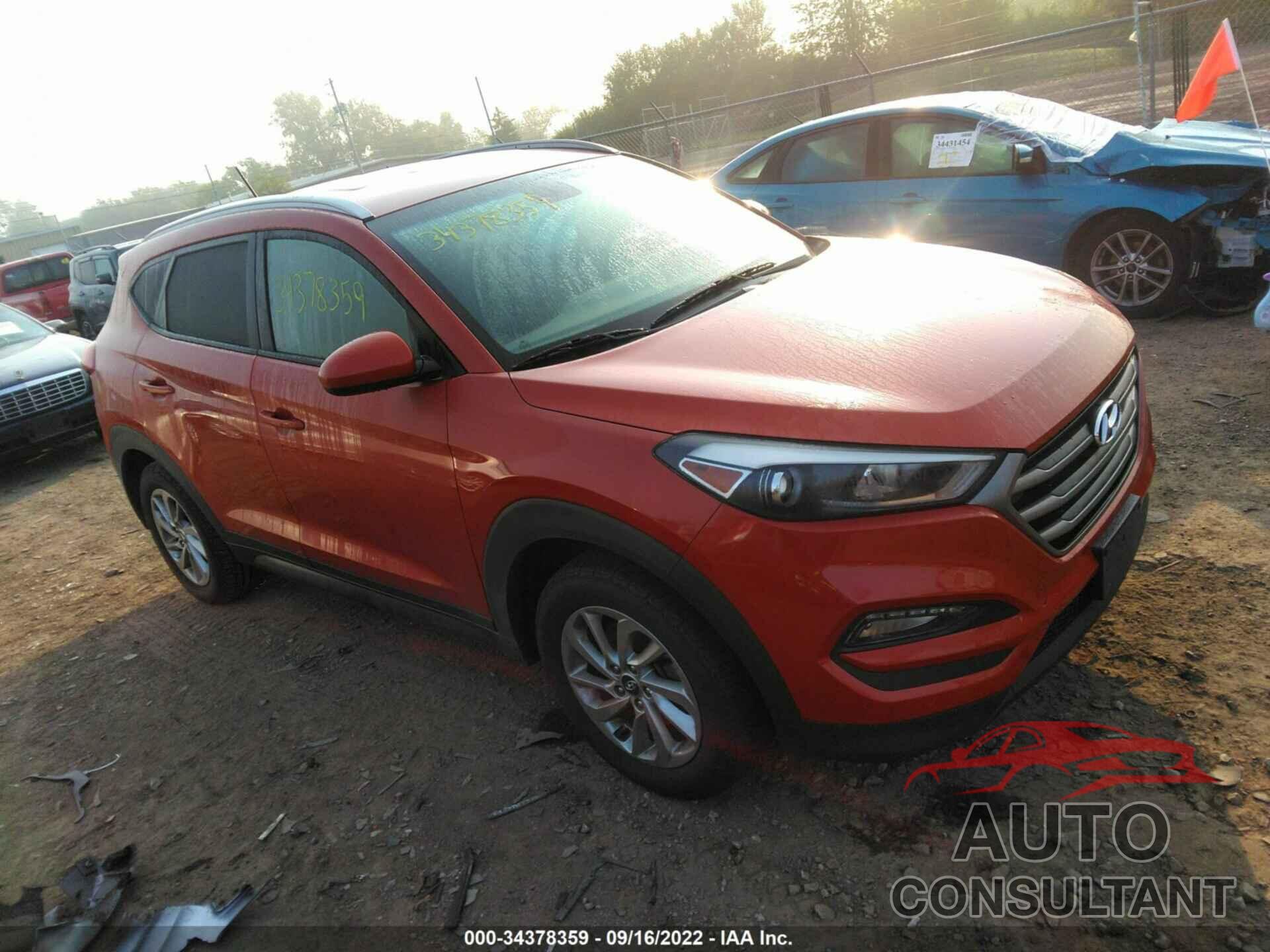 HYUNDAI TUCSON 2016 - KM8J33A49GU202509