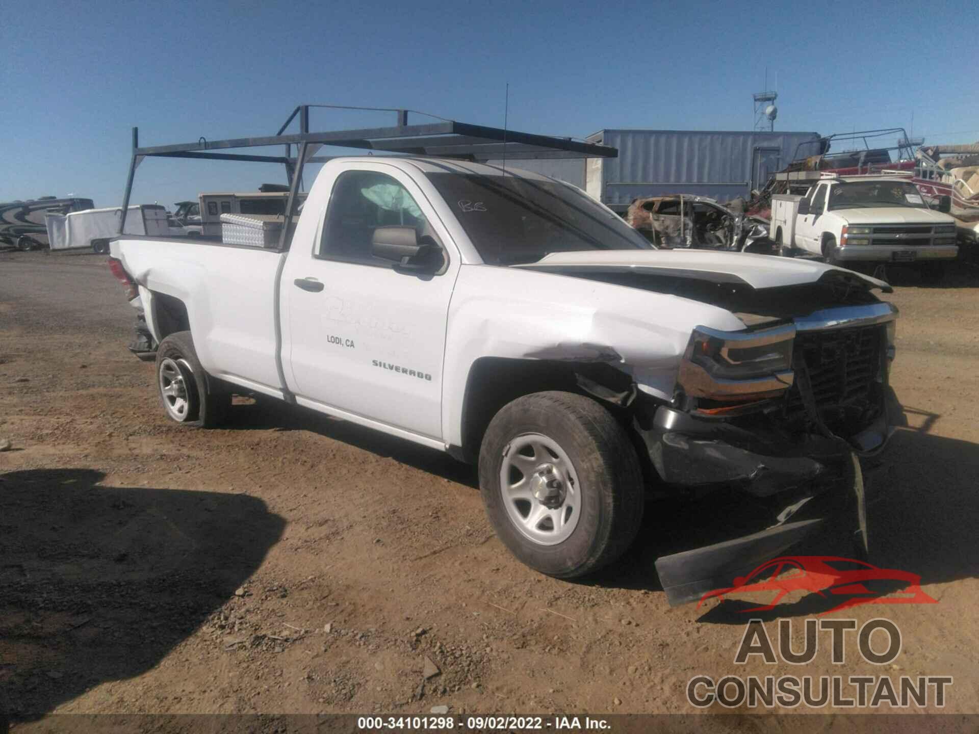 CHEVROLET SILVERADO 1500 2017 - 1GCNCNEH8HZ342067