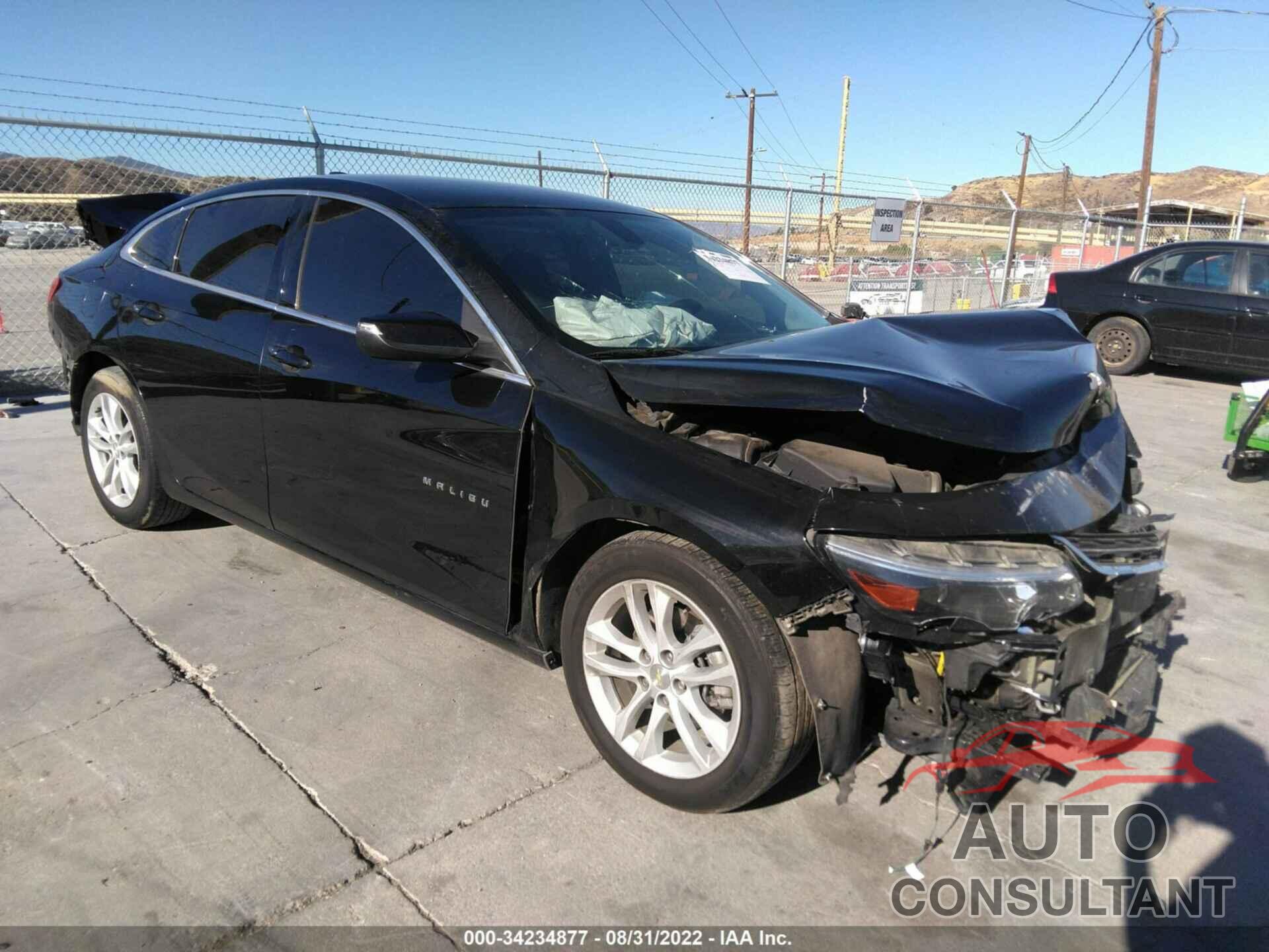 CHEVROLET MALIBU 2016 - 1G1ZE5ST4GF331970
