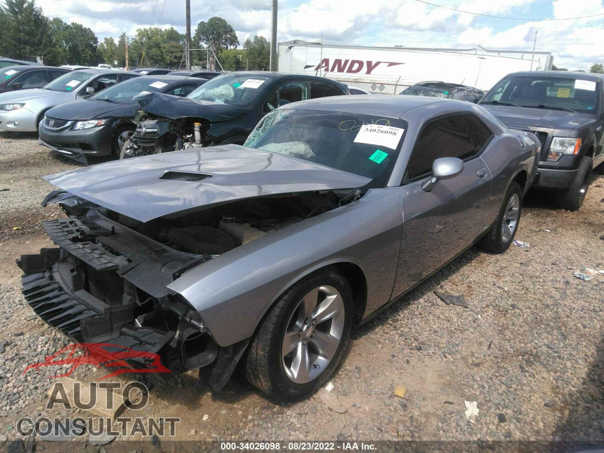 DODGE CHALLENGER 2017 - 2C3CDZAG8HH550219