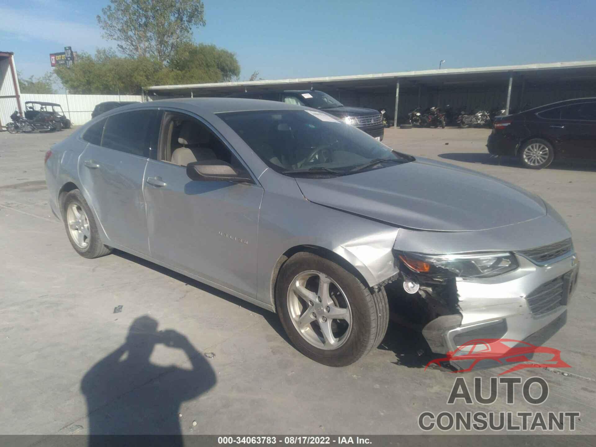 CHEVROLET MALIBU 2016 - 1G1ZB5ST7GF317229
