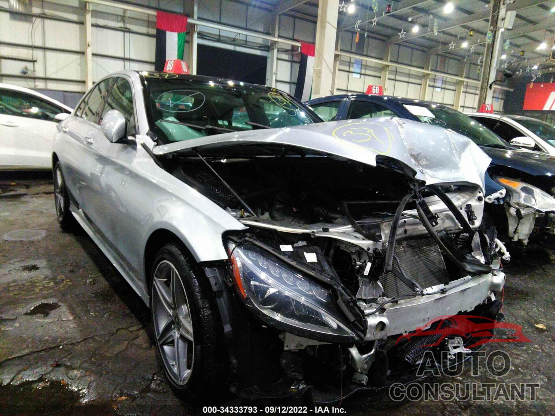 MERCEDES-BENZ C-CLASS 2018 - 00SWF4KB9JU279058
