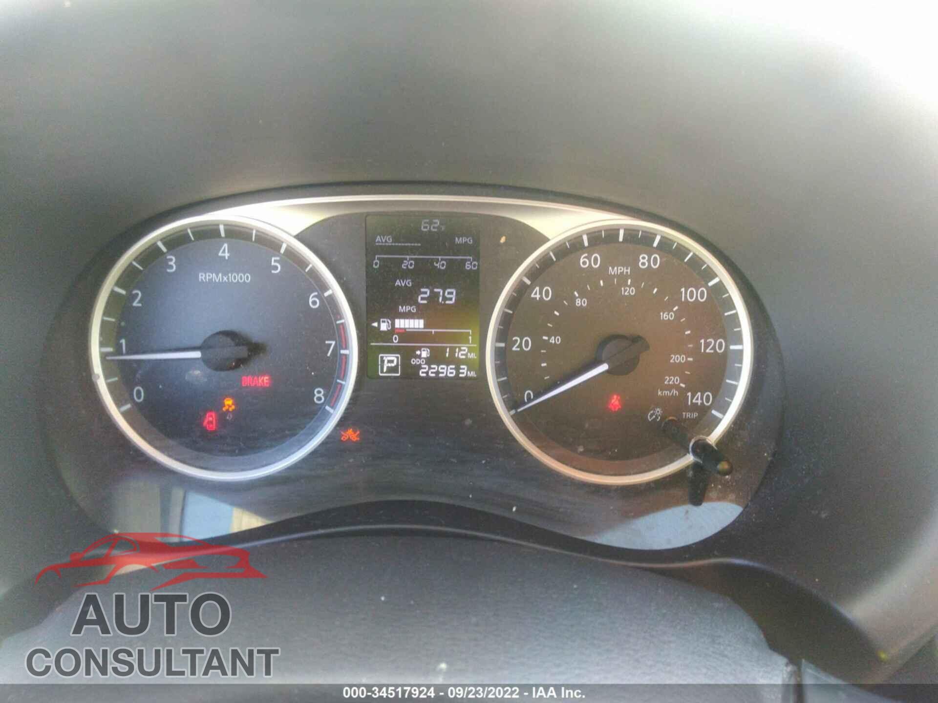 NISSAN KICKS 2019 - 3N1CP5CU3KL560902