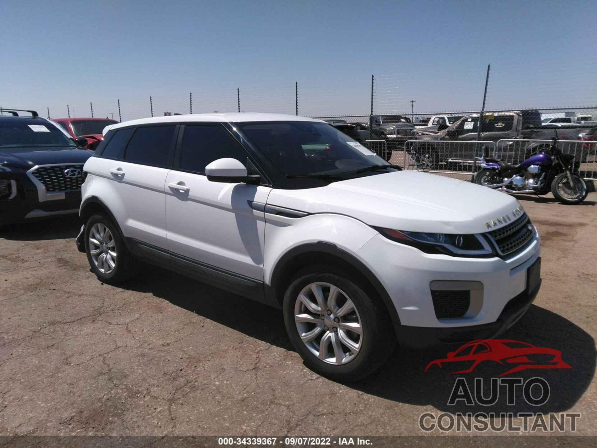 LAND ROVER RANGE ROVER EVOQUE 2017 - SALVP2BG0HH194574