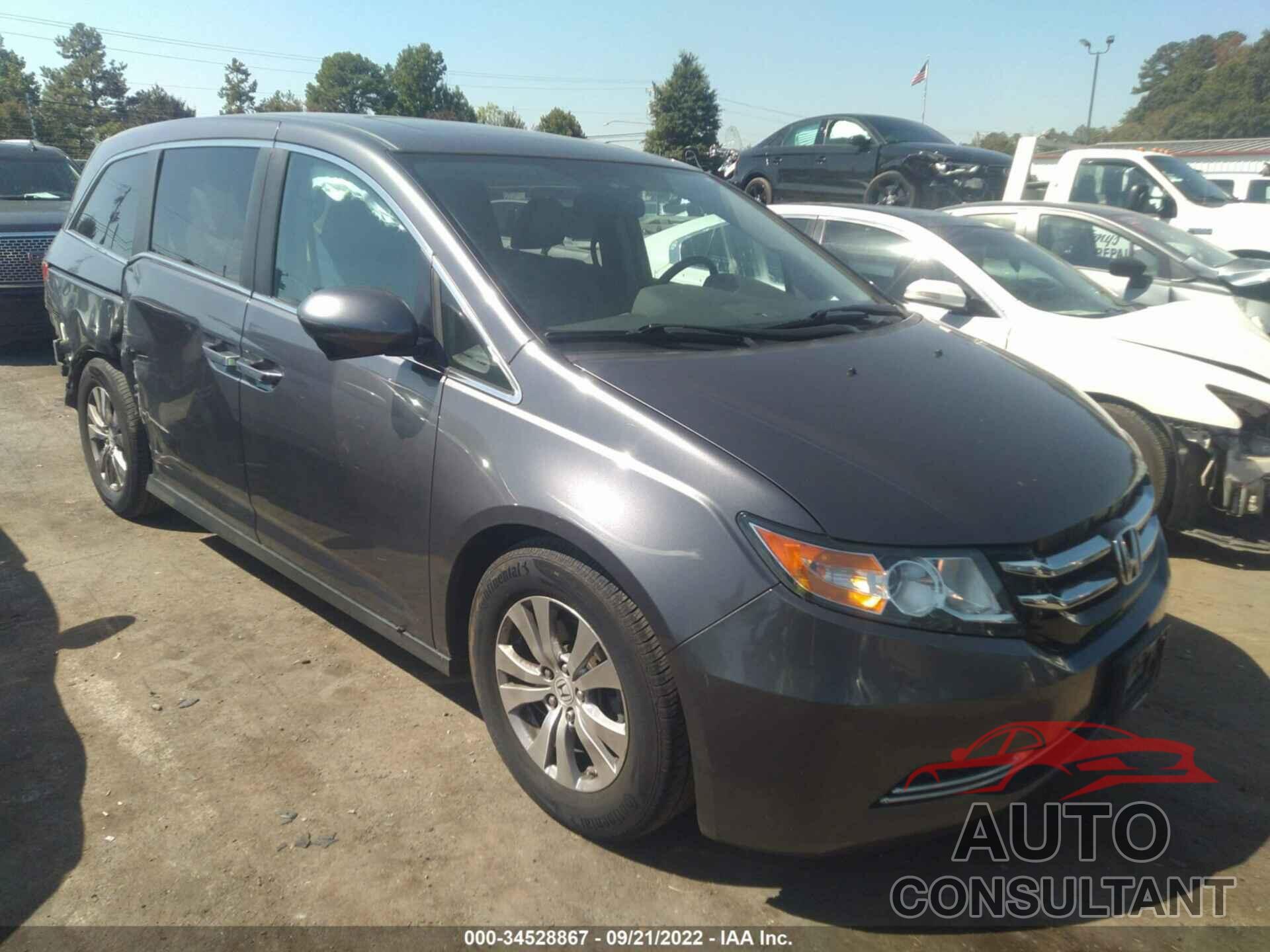 HONDA ODYSSEY 2016 - 5FNRL5H64GB071279