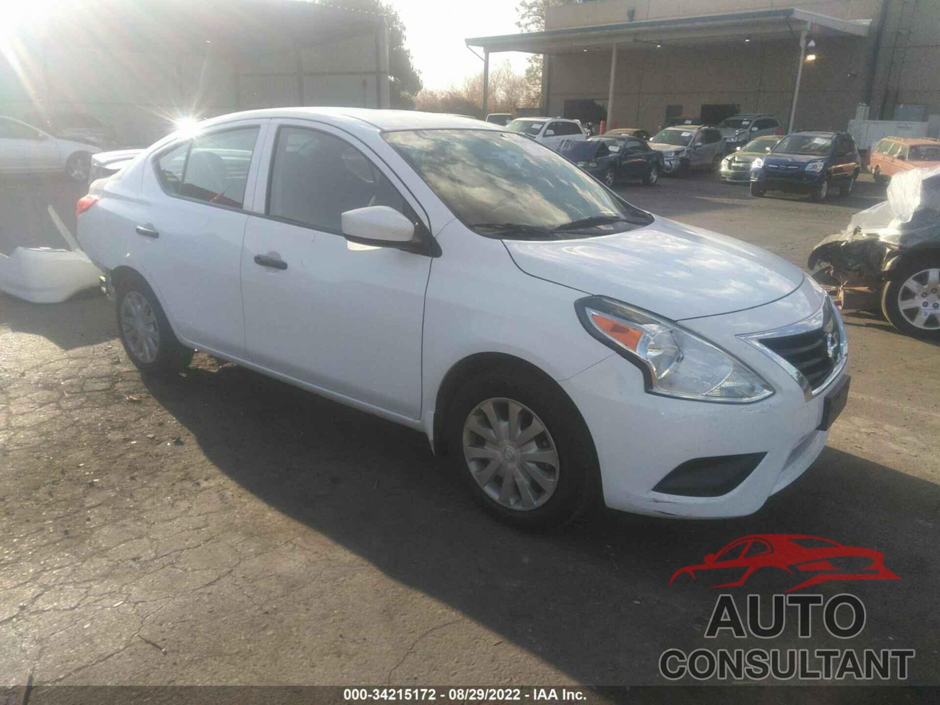 NISSAN VERSA 2016 - 3N1CN7AP8GL818160