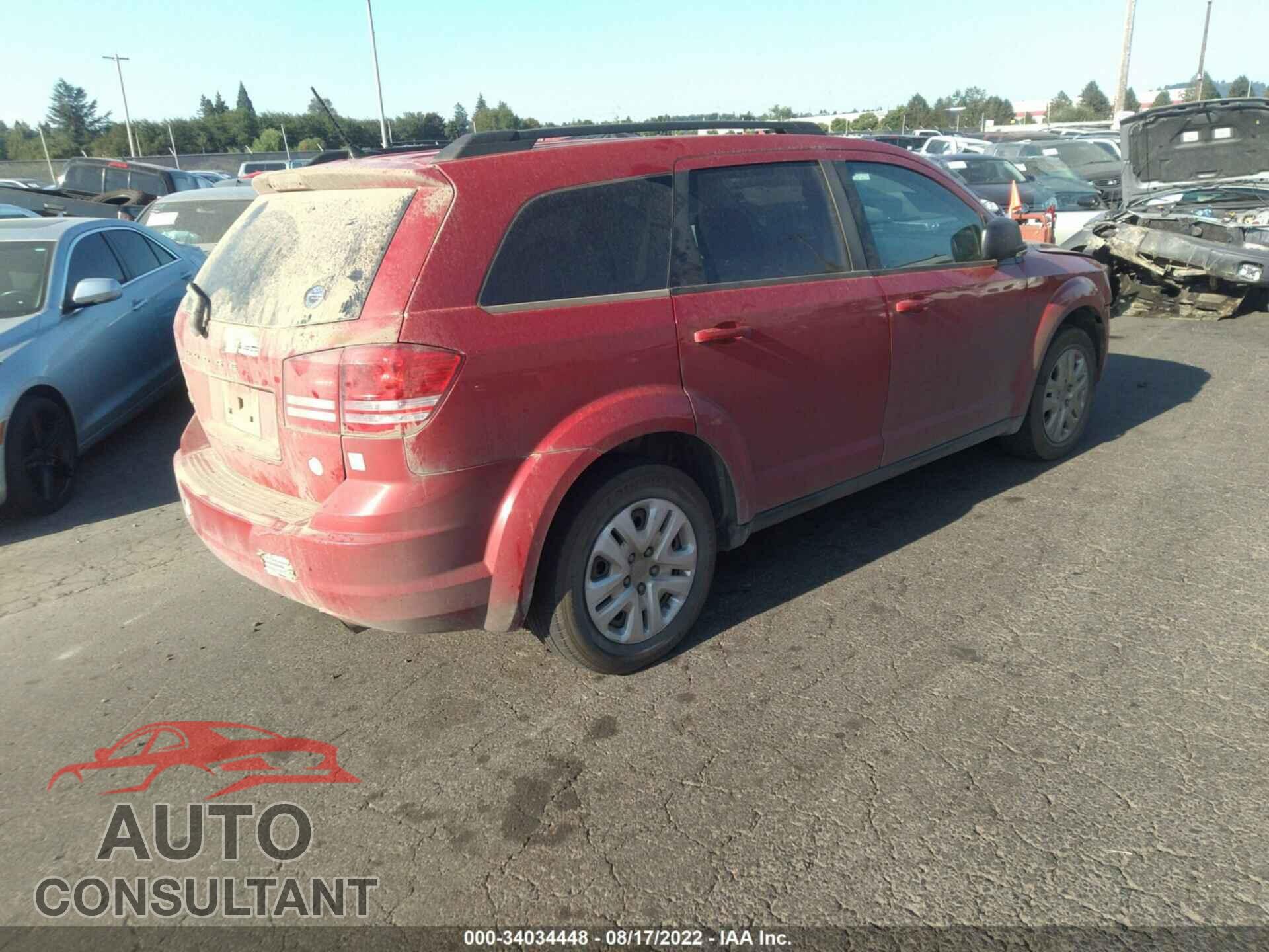 DODGE JOURNEY 2016 - 3C4PDCAB3GT208049