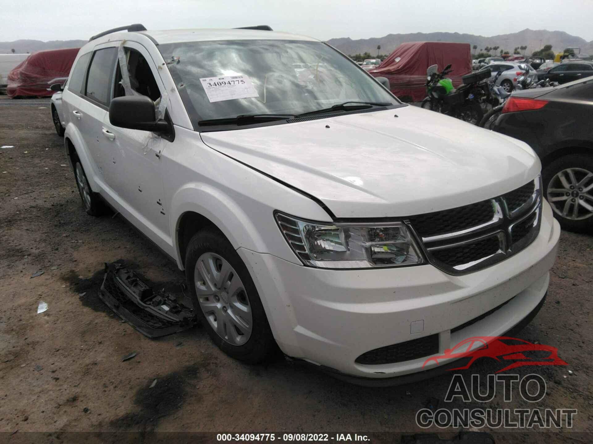 DODGE JOURNEY 2016 - 3C4PDCABXGT148707
