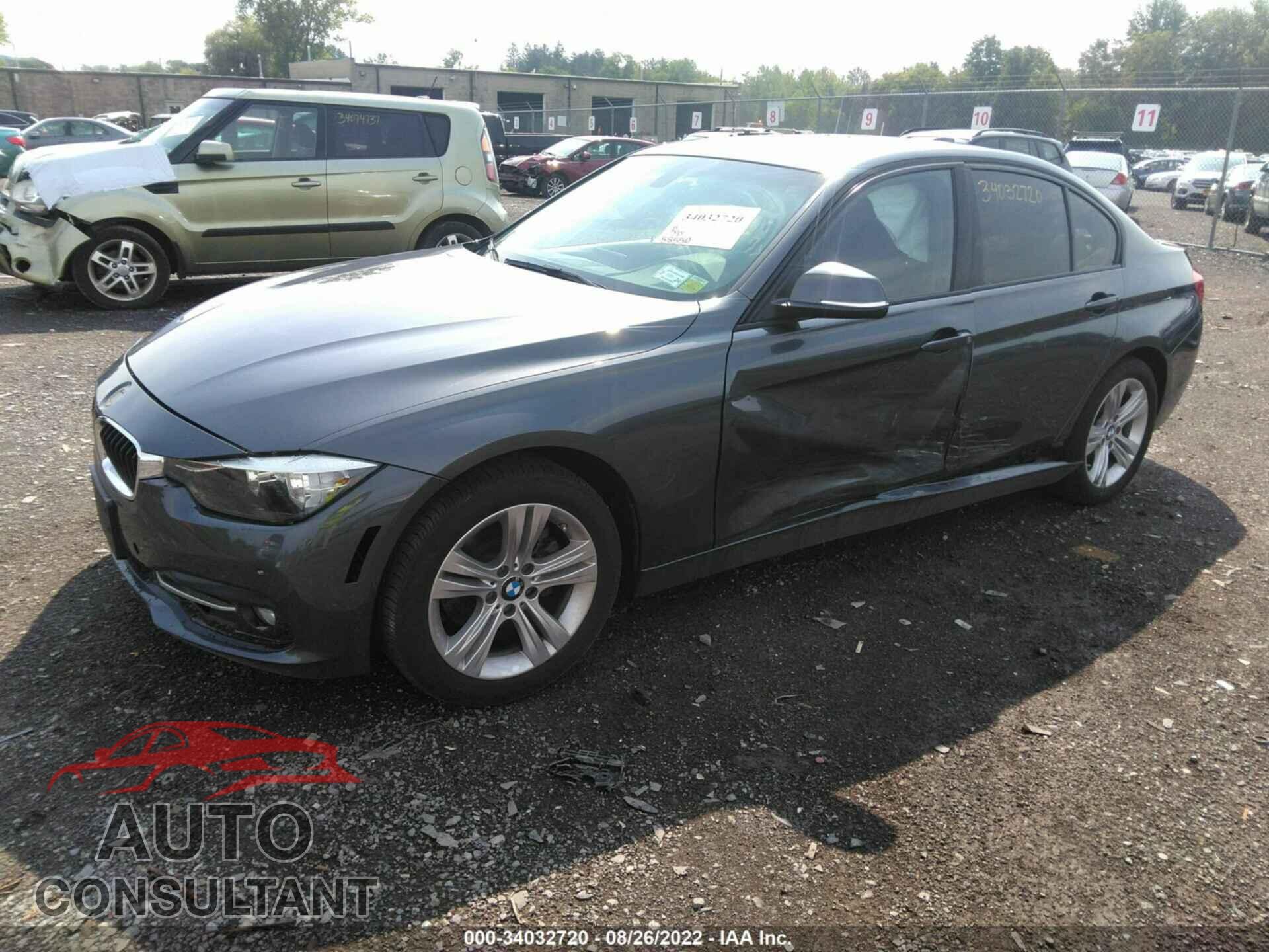 BMW 3 SERIES 2016 - WBA8E3G59GNU01743