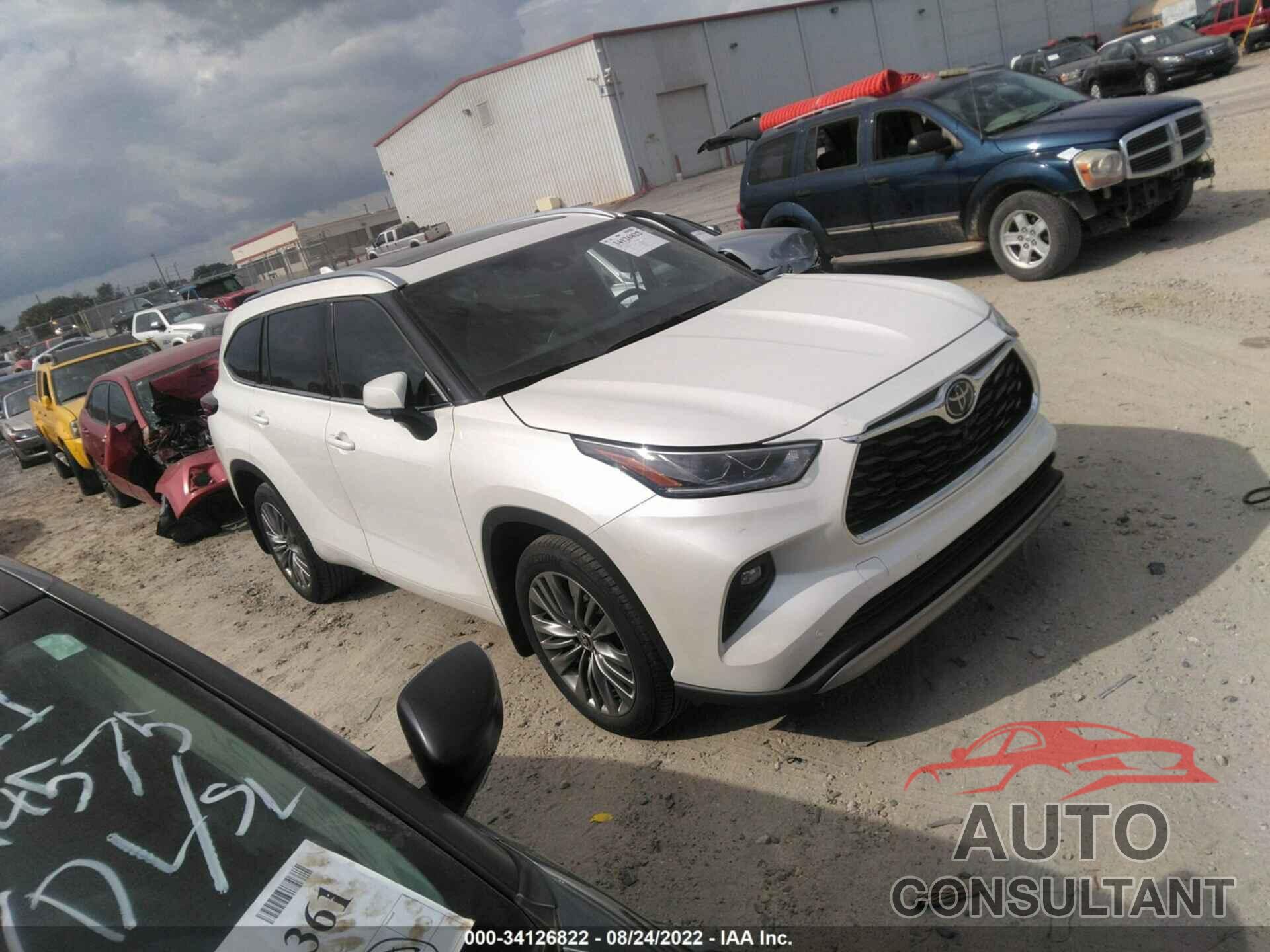 TOYOTA HIGHLANDER 2020 - 5TDFZRBH0LS039387