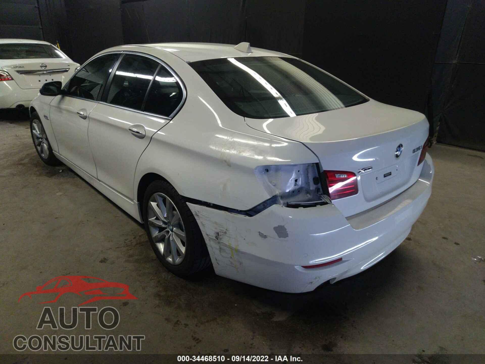 BMW 5 SERIES 2016 - WBA5B3C55GG252446