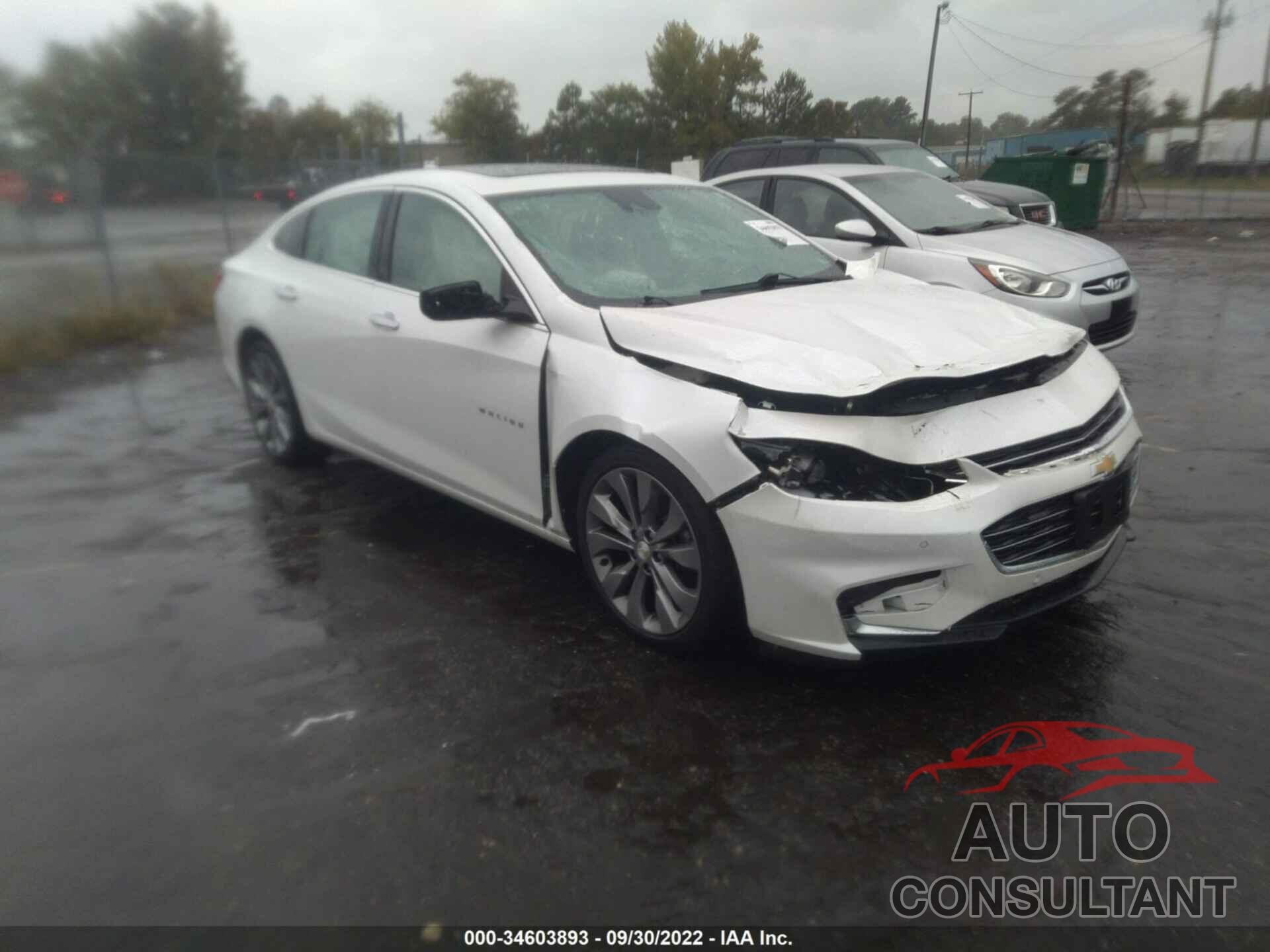 CHEVROLET MALIBU 2016 - 1G1ZH5SX0GF234646