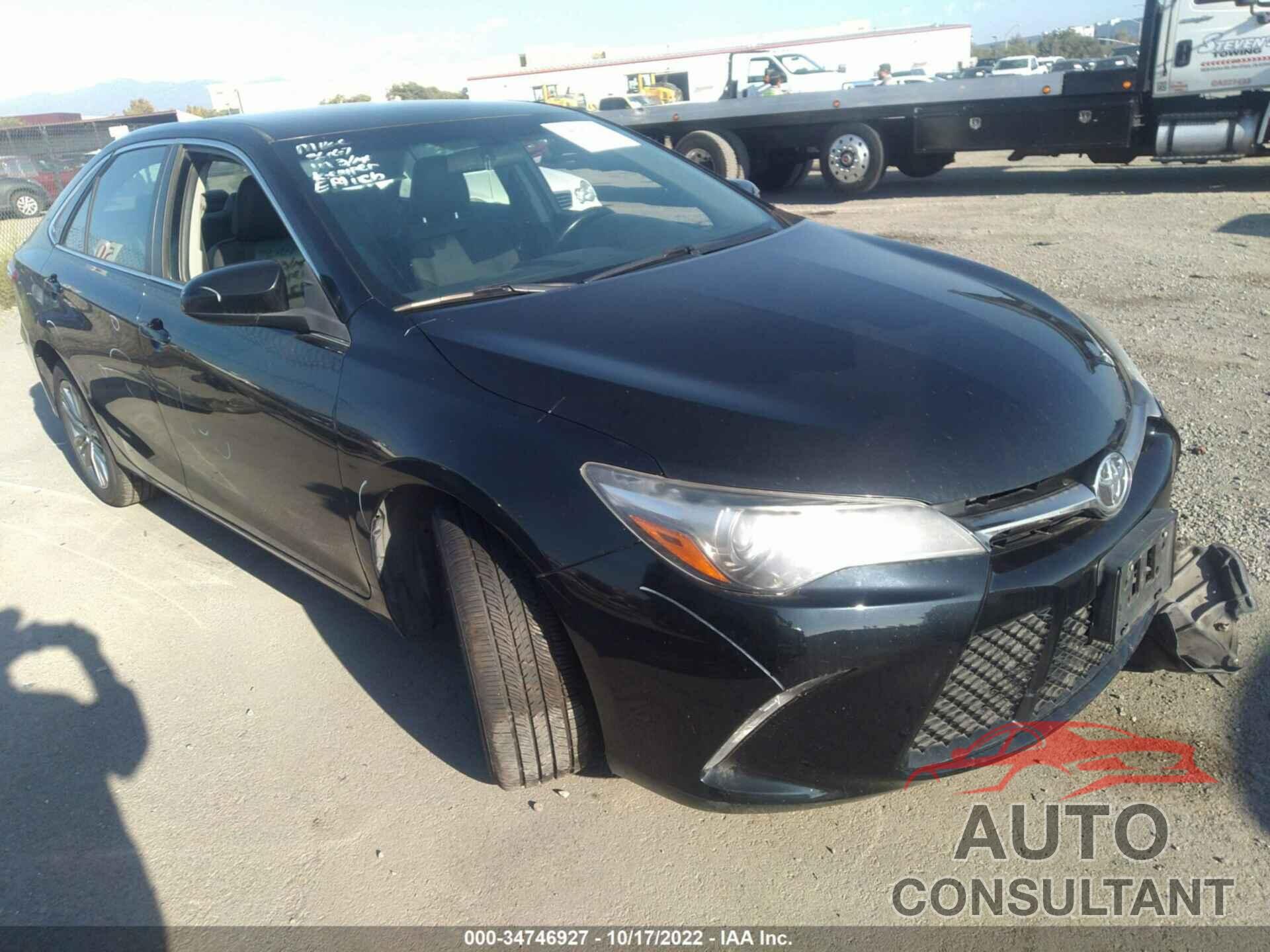 TOYOTA CAMRY 2017 - 4T1BF1FK1HU748312