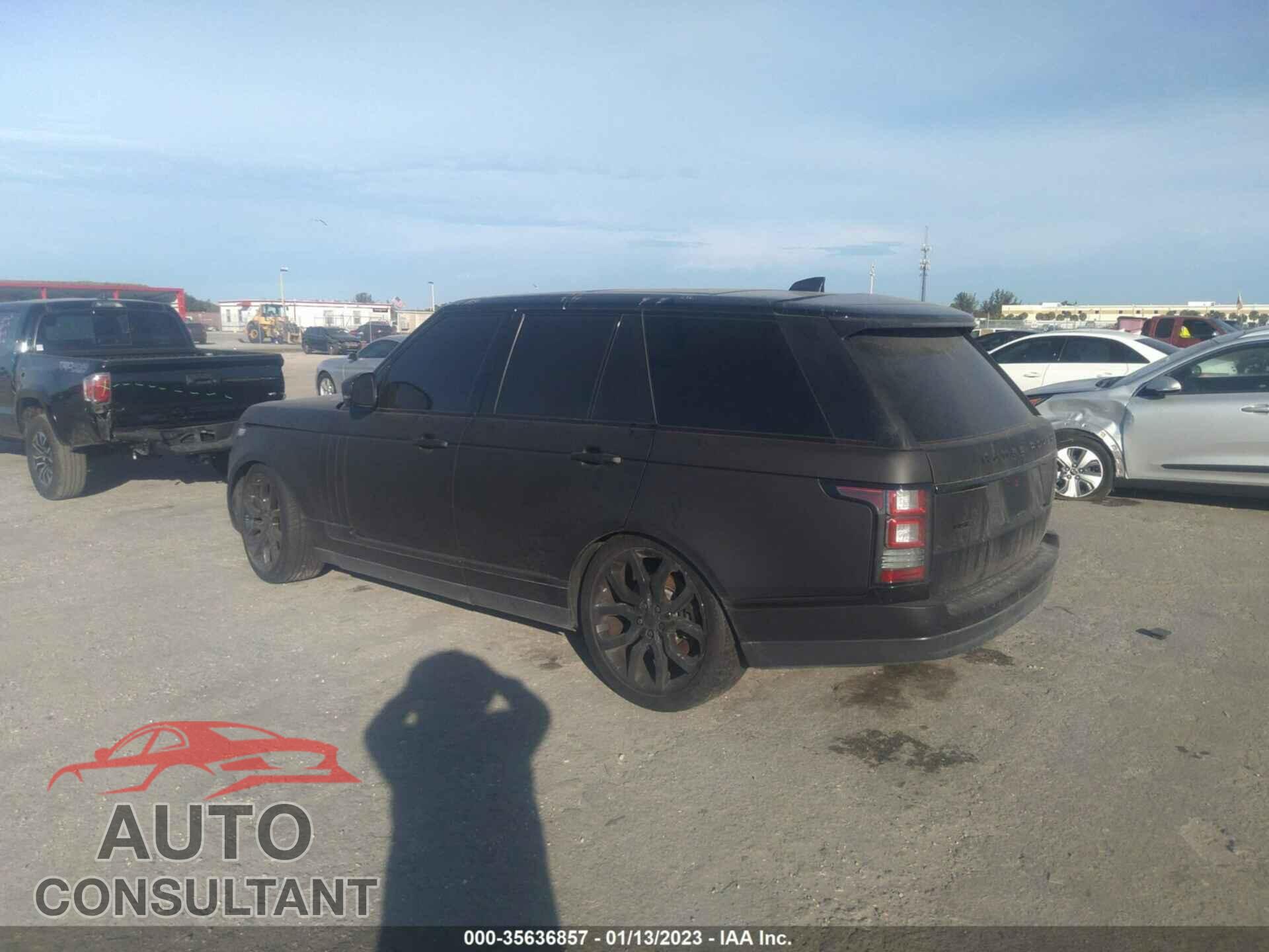 LAND ROVER RANGE ROVER 2017 - SALGS2FV0HA333899