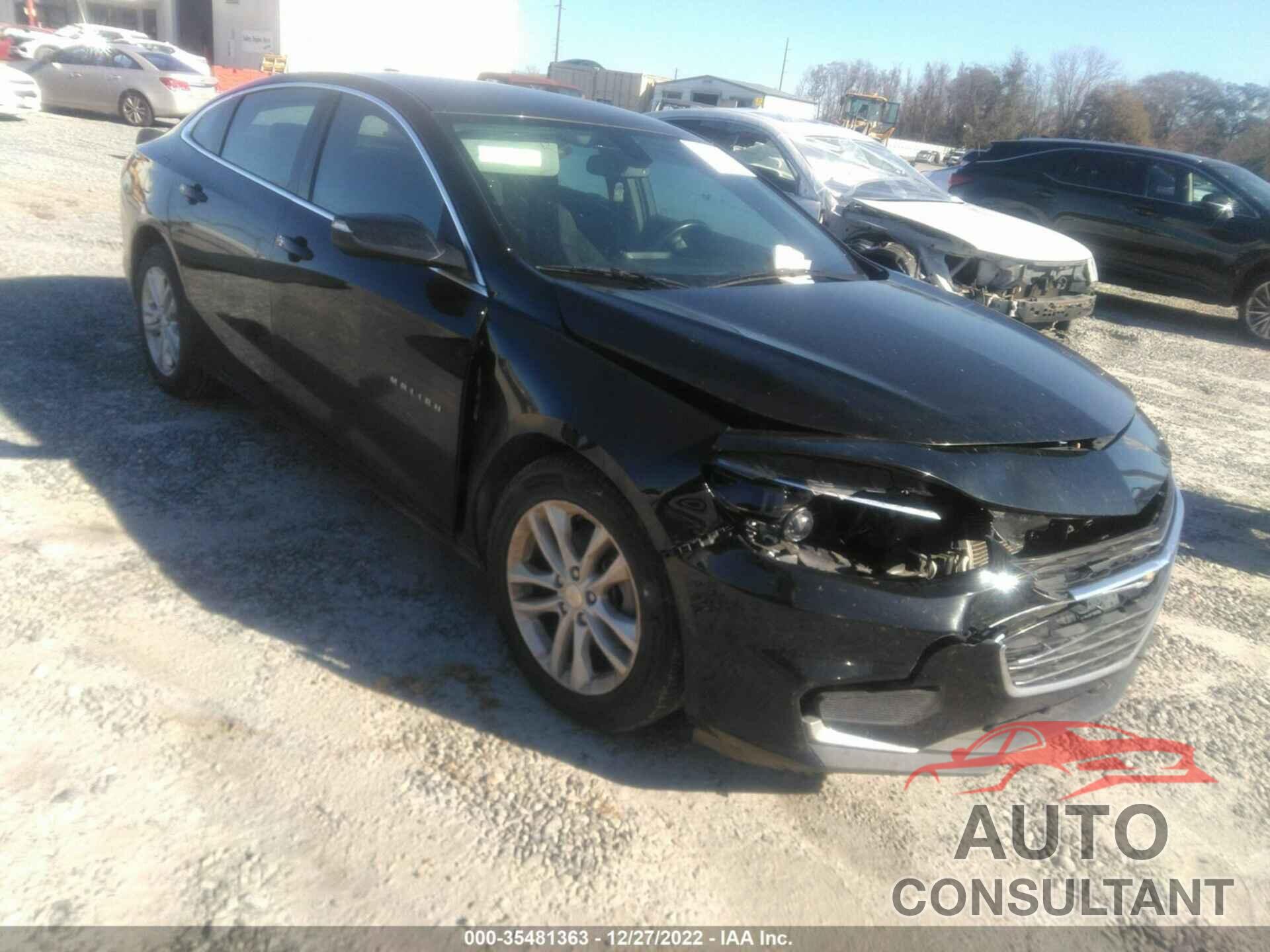CHEVROLET MALIBU 2016 - 1G1ZE5ST8GF343474