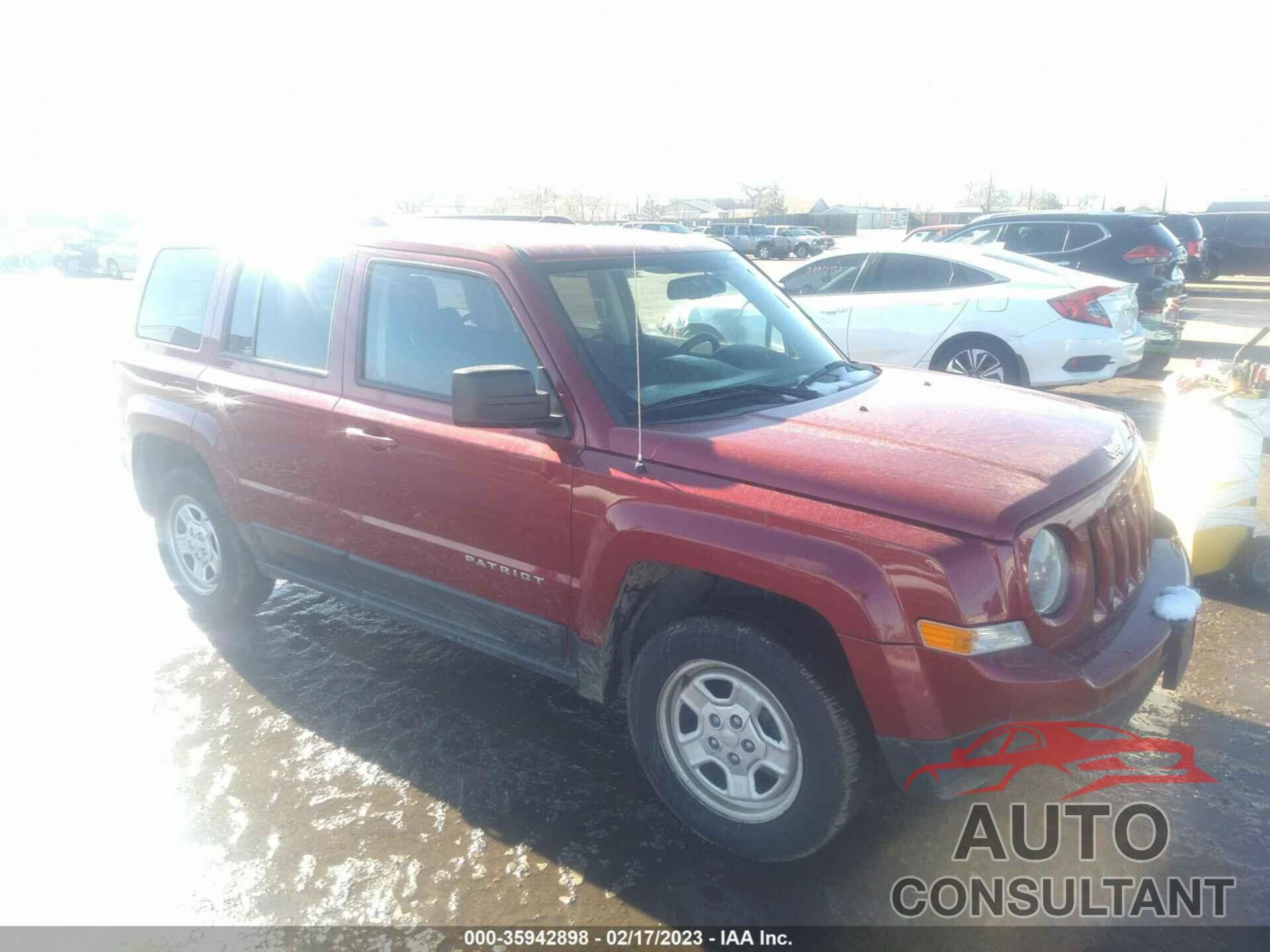 JEEP PATRIOT 2017 - 1C4NJRBB8HD179172