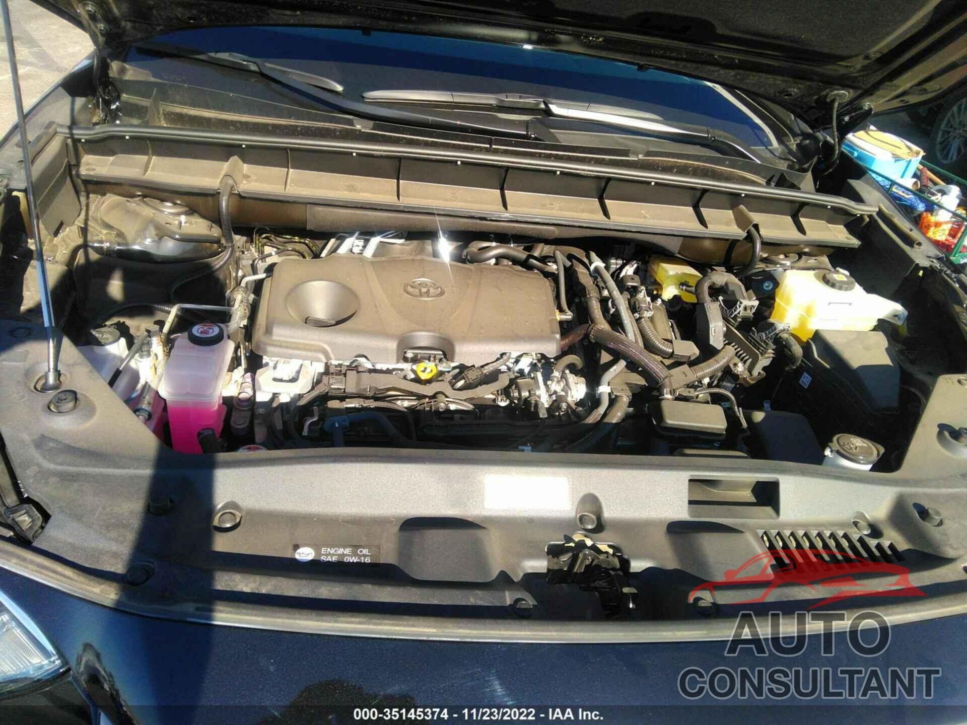 TOYOTA HIGHLANDER 2022 - 5TDHARAH0NS510975