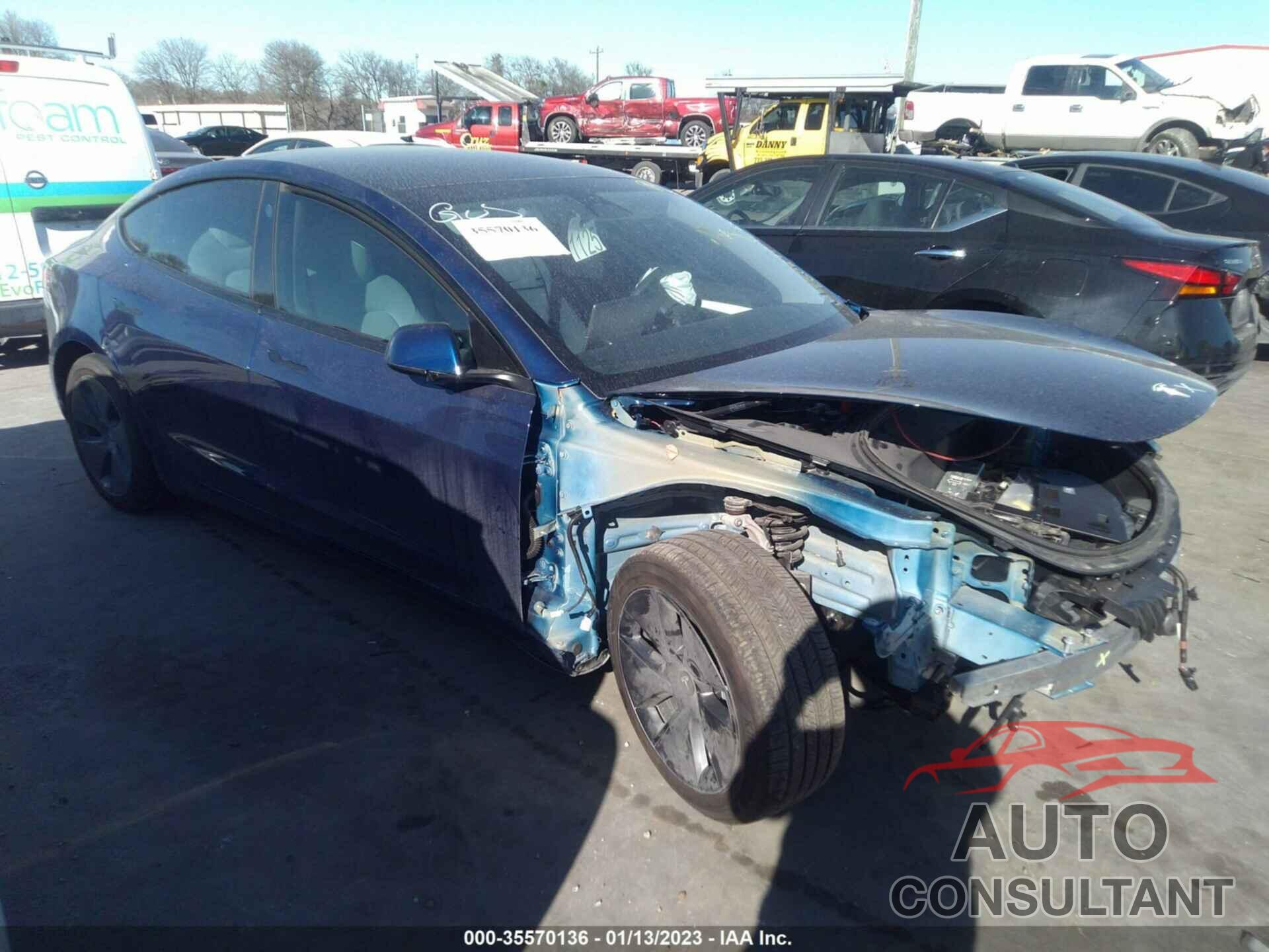 TESLA MODEL 3 2022 - 5YJ3E1EA7NF347114