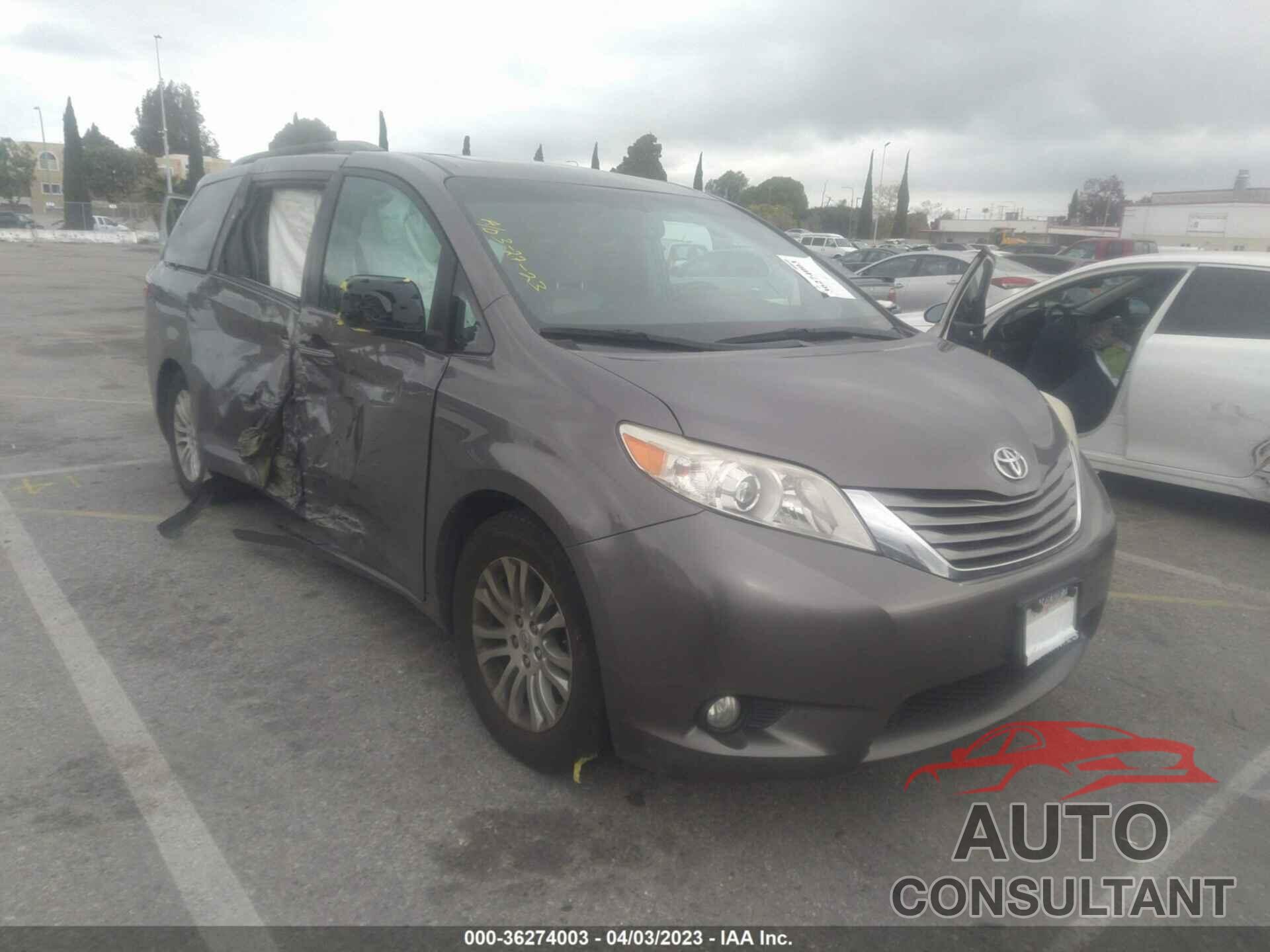 TOYOTA SIENNA 2016 - 5TDYK3DC5GS691388