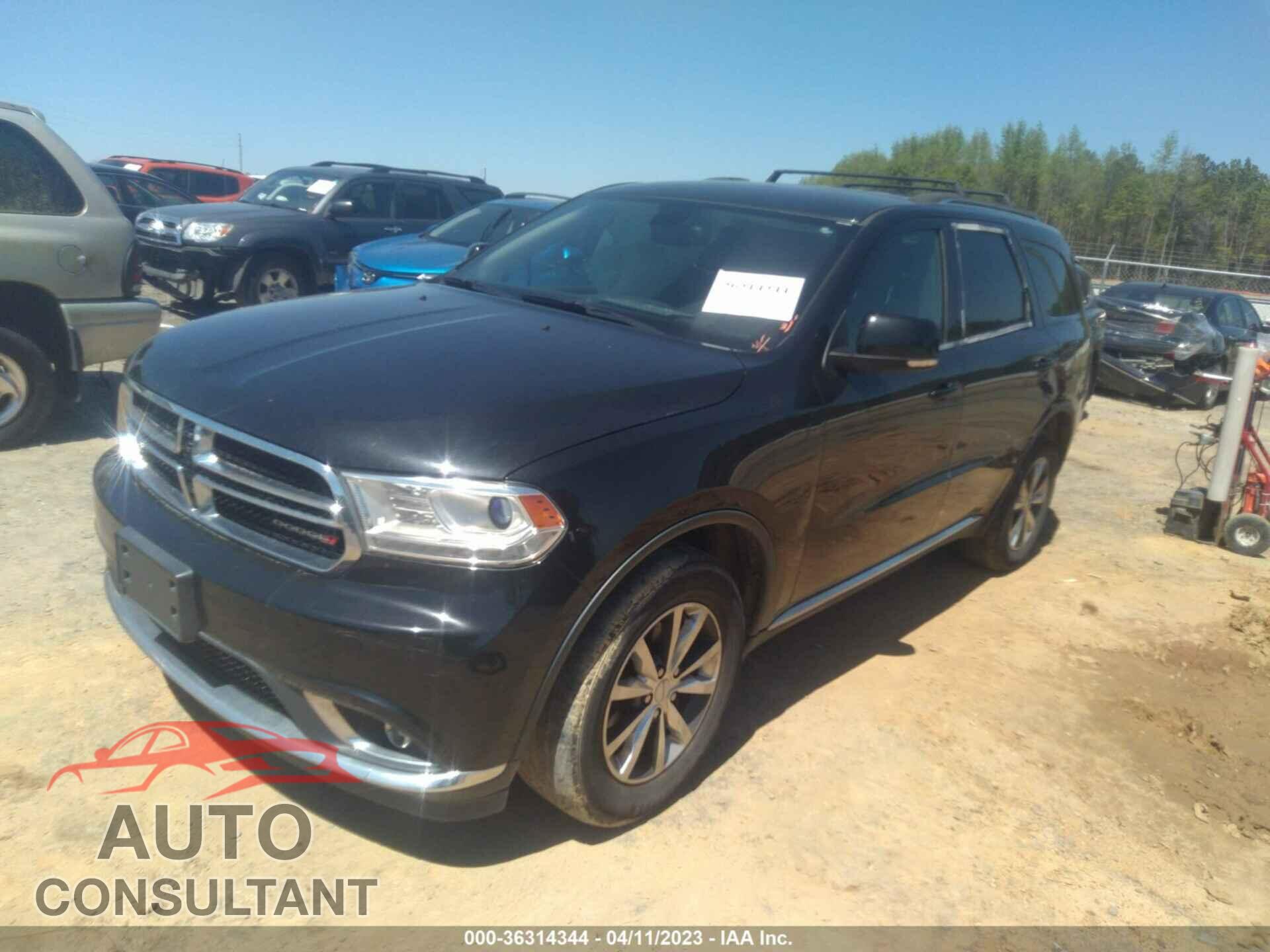 DODGE DURANGO 2016 - 1C4RDJDG6GC467473