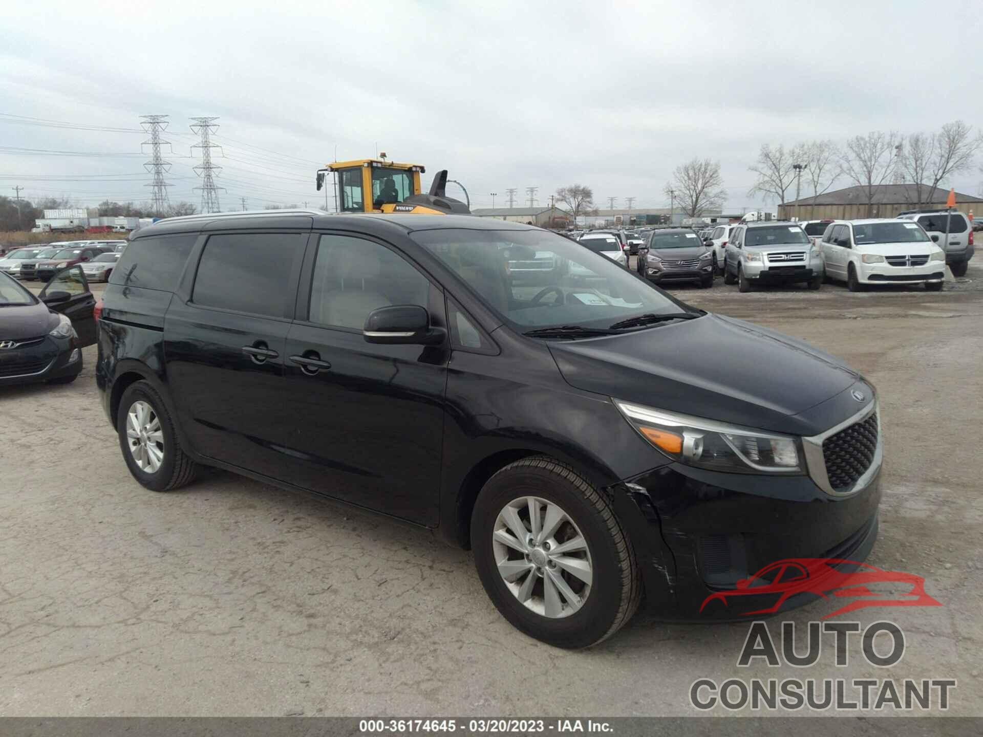 KIA SEDONA 2016 - KNDMB5C1XG6082694