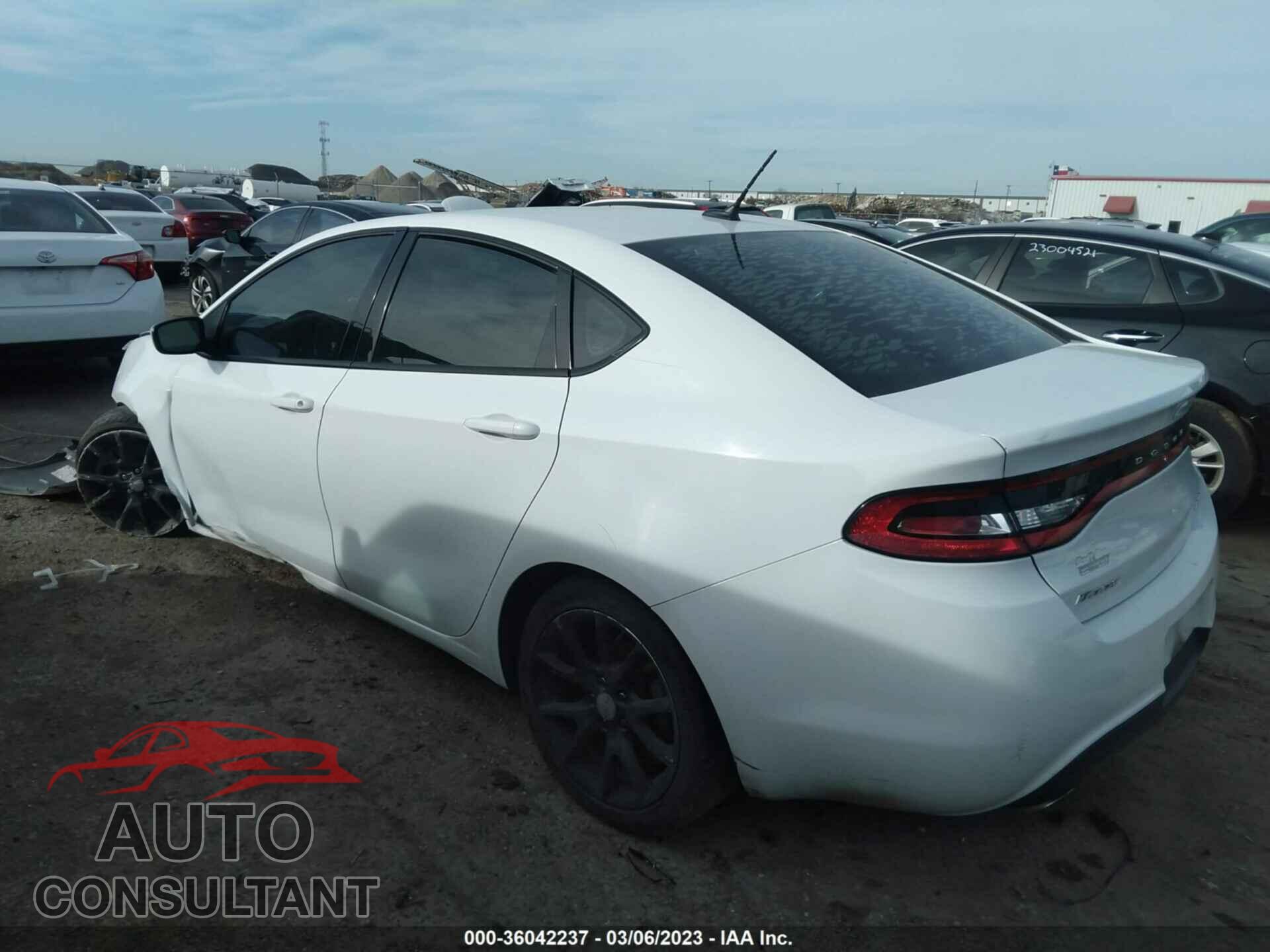 DODGE DART 2015 - 1C3CDFBB2FD116888