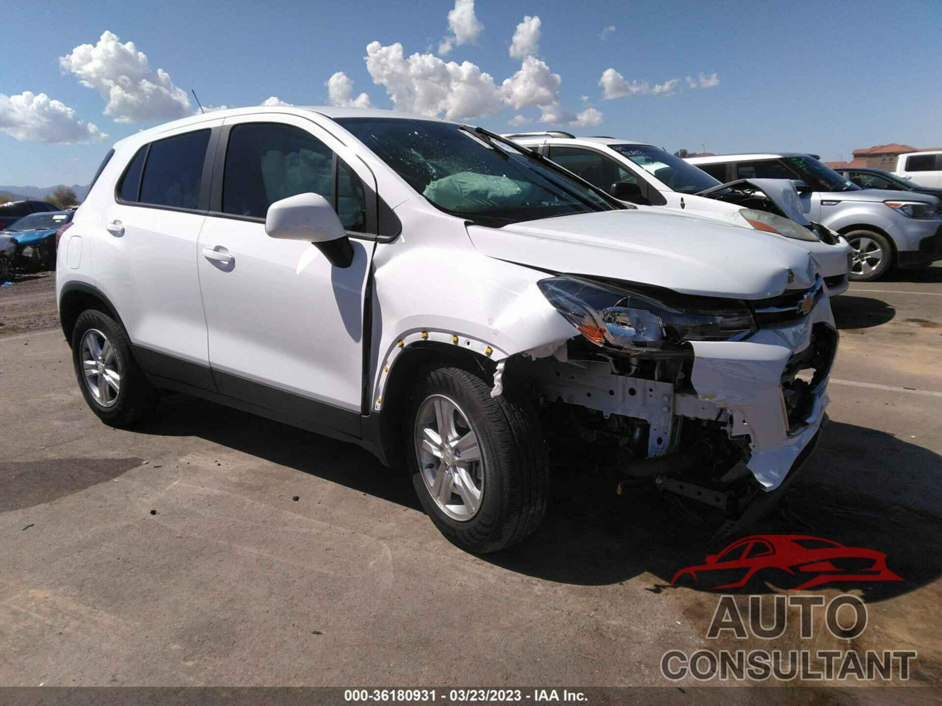 CHEVROLET TRAX 2022 - KL7CJKSM6NB550687