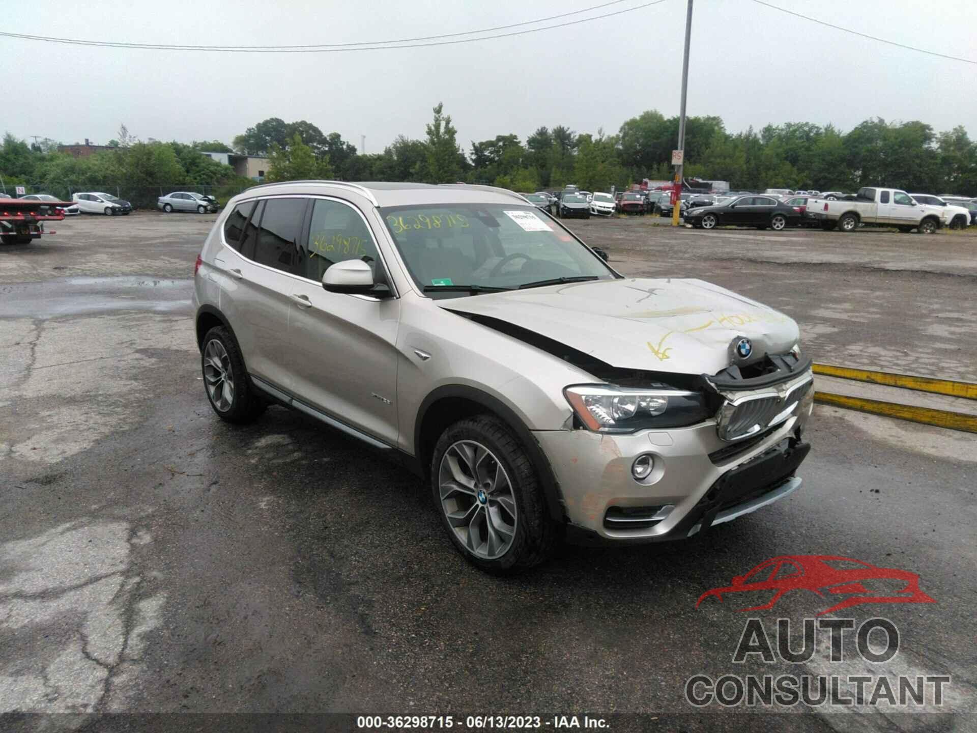 BMW X3 2017 - 5UXWX9C3XH0T20260